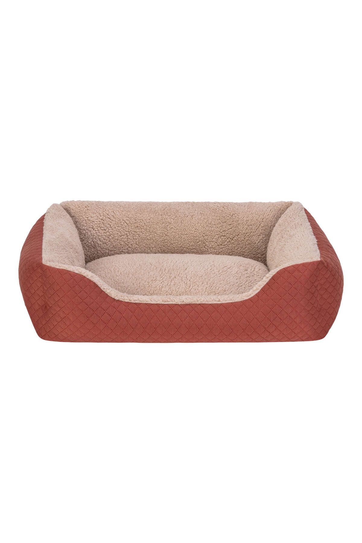 Pet Comfort Bravo Duo Kedi ve Köpek Yatağı Tarçın/Bej S 55x45cm 1491825708