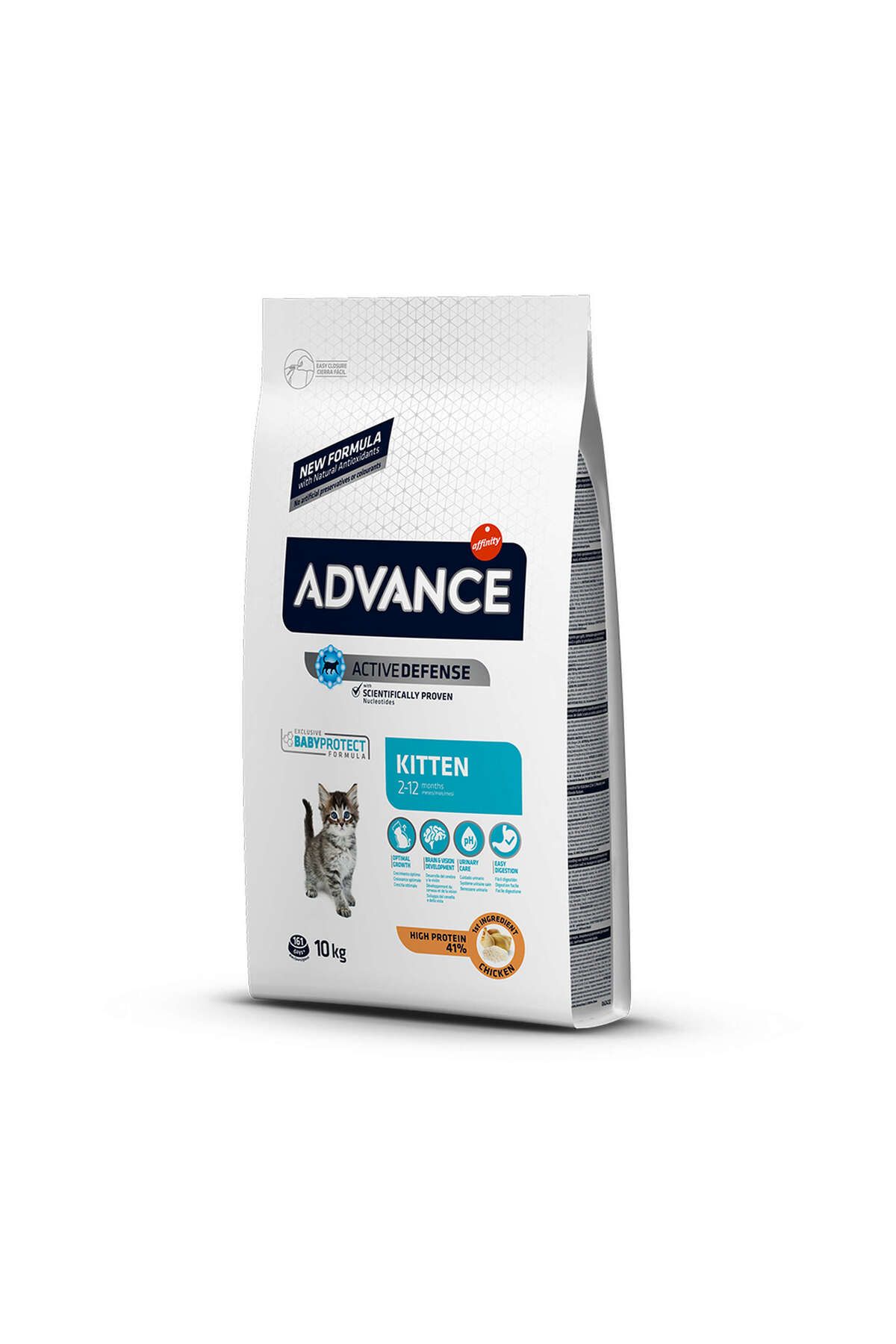 Advance Cat Kıtten Chıcken & Rıce 10 Kg GLSTD