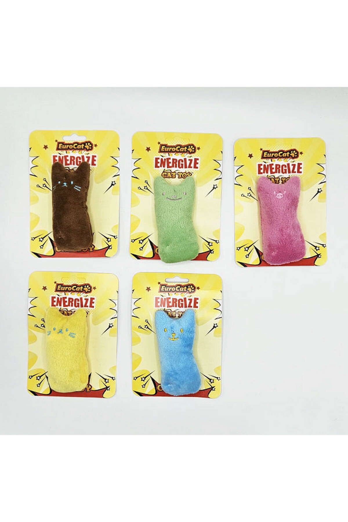 Eurocat Kedi Oyuncağı Mimikli Küçük Kedi Krş. Renk GLSTD