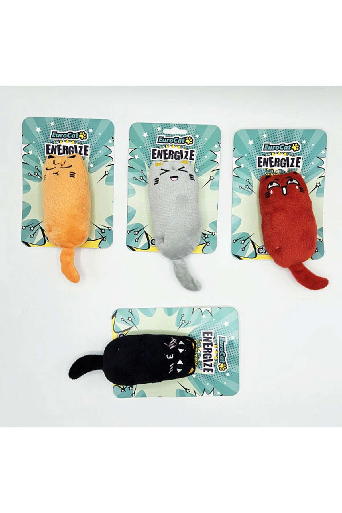 Eurocat Kedi Oyuncağı Mimikli Büyük Kedi Krş. Renk GLSTD