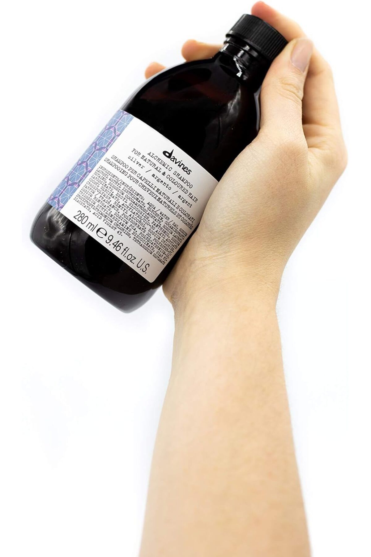 Davines-Alchemic Silver: Silicone-Free Purple Shampoo for Silver Tone Hair 9.46 Floz Beautysecretsq14 5