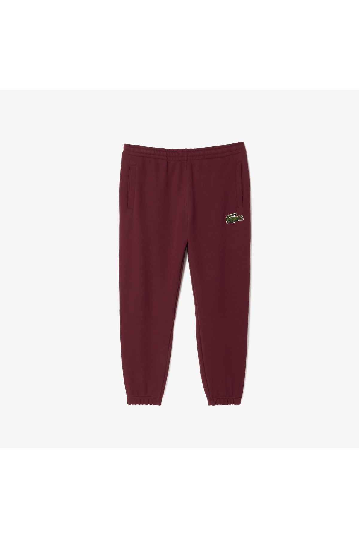 Lacoste-Unisex Relaxed Fit Burgundy Sweatpants 4