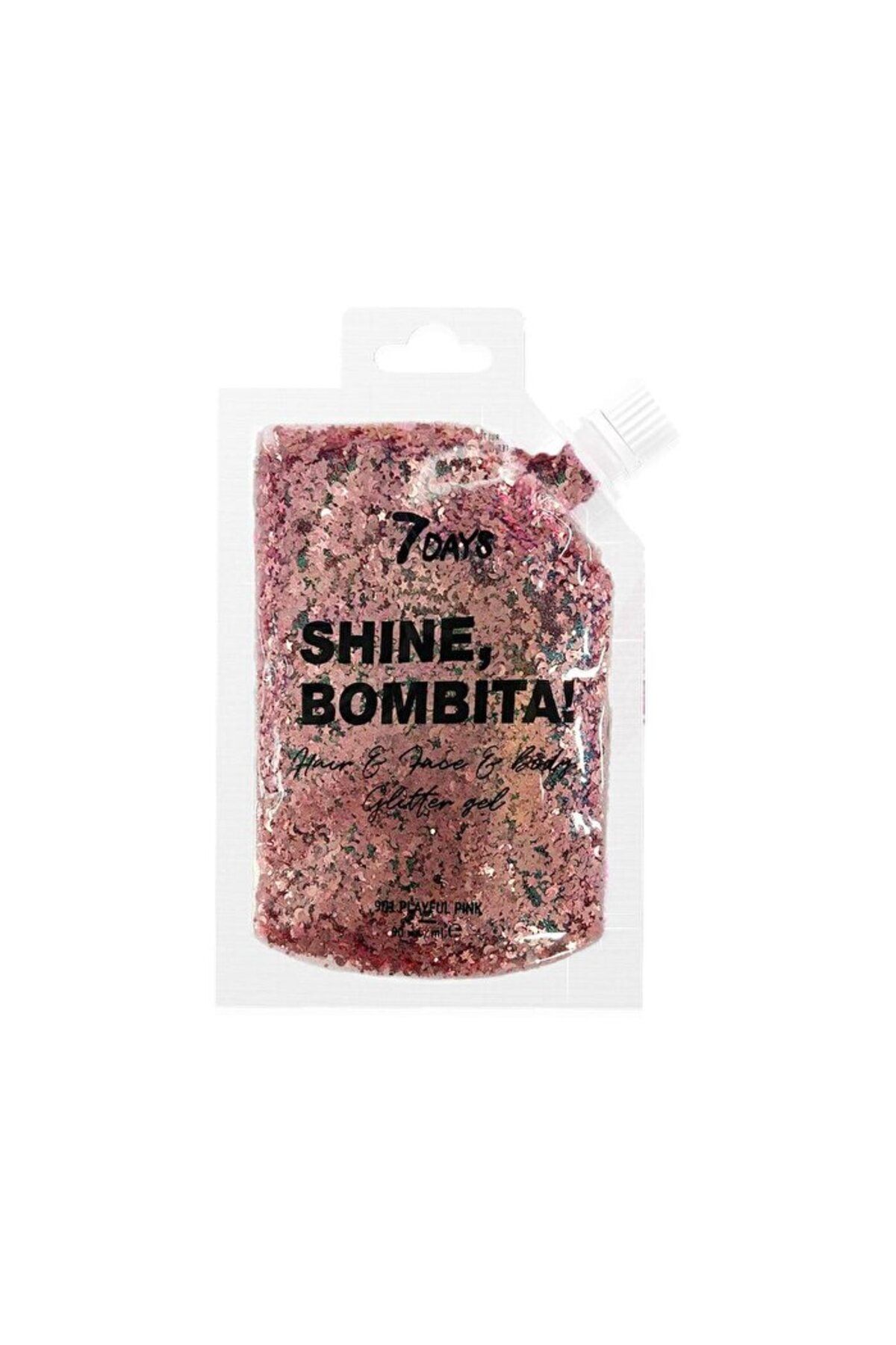 7DAYS Shine Bombita Glitter - 901 Playful Pink - 90 ml
