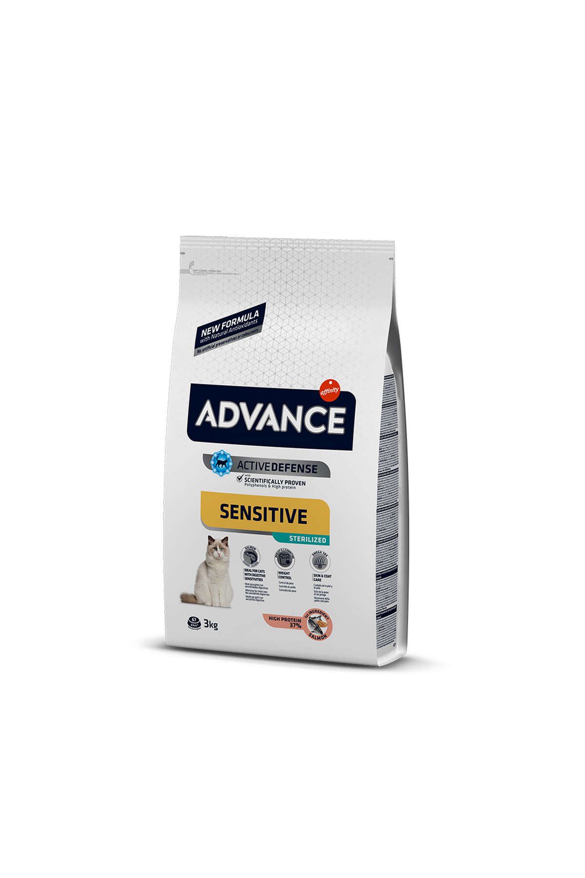 Advance Cat Sterılızed Salmon Sensıtıve 3 Kg YKTSN