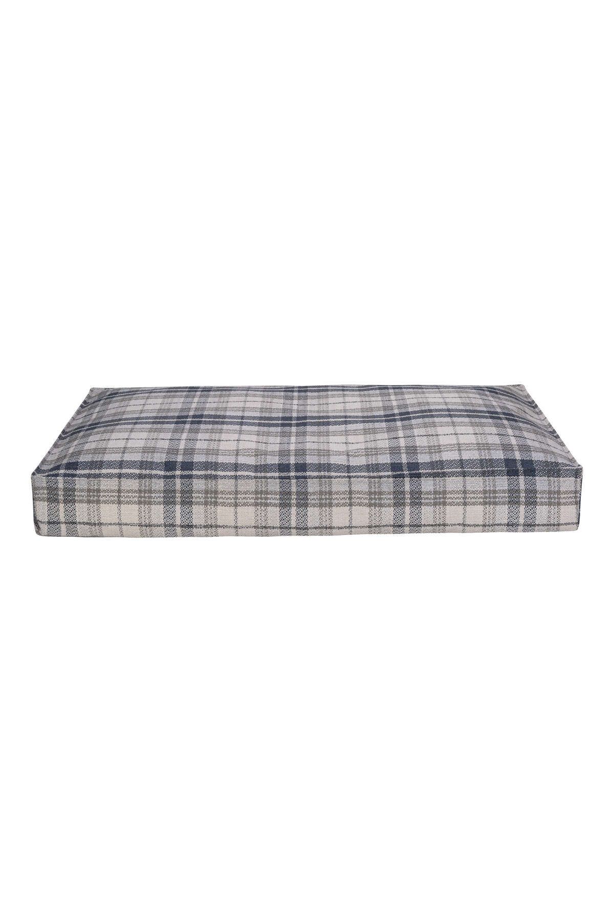 Pet Comfort Lima Varius Mavi Kareli Köpek Yatağı M 60x90cm DRSTR