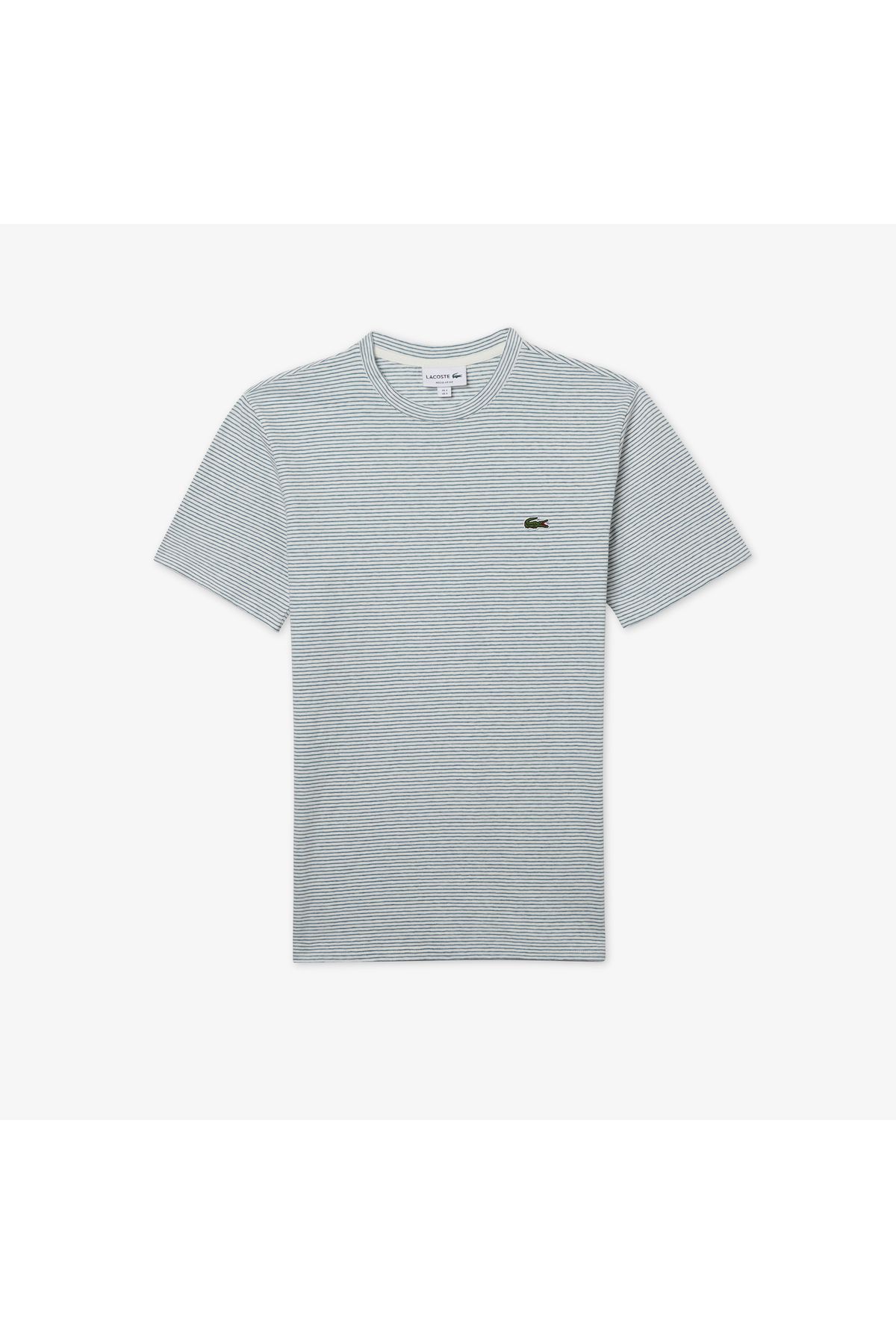 تی شرت سبز مردانه گردنبند مناسب Lacoste