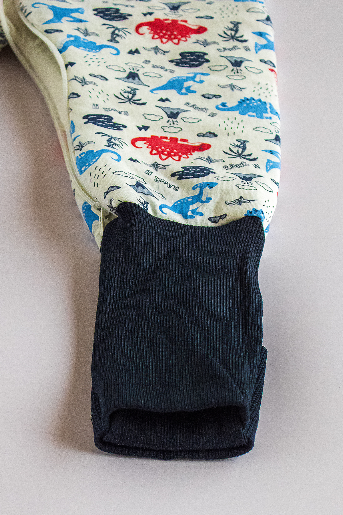 ekozmonot bebek tulumları %100 Pamuk Uyku Tulumu Bebek Ve Çocuk Uyku Tulumu - 1,5 Tog, Fermuarlı, Uzun Ribana fotoğrafı 6 (önizleme)