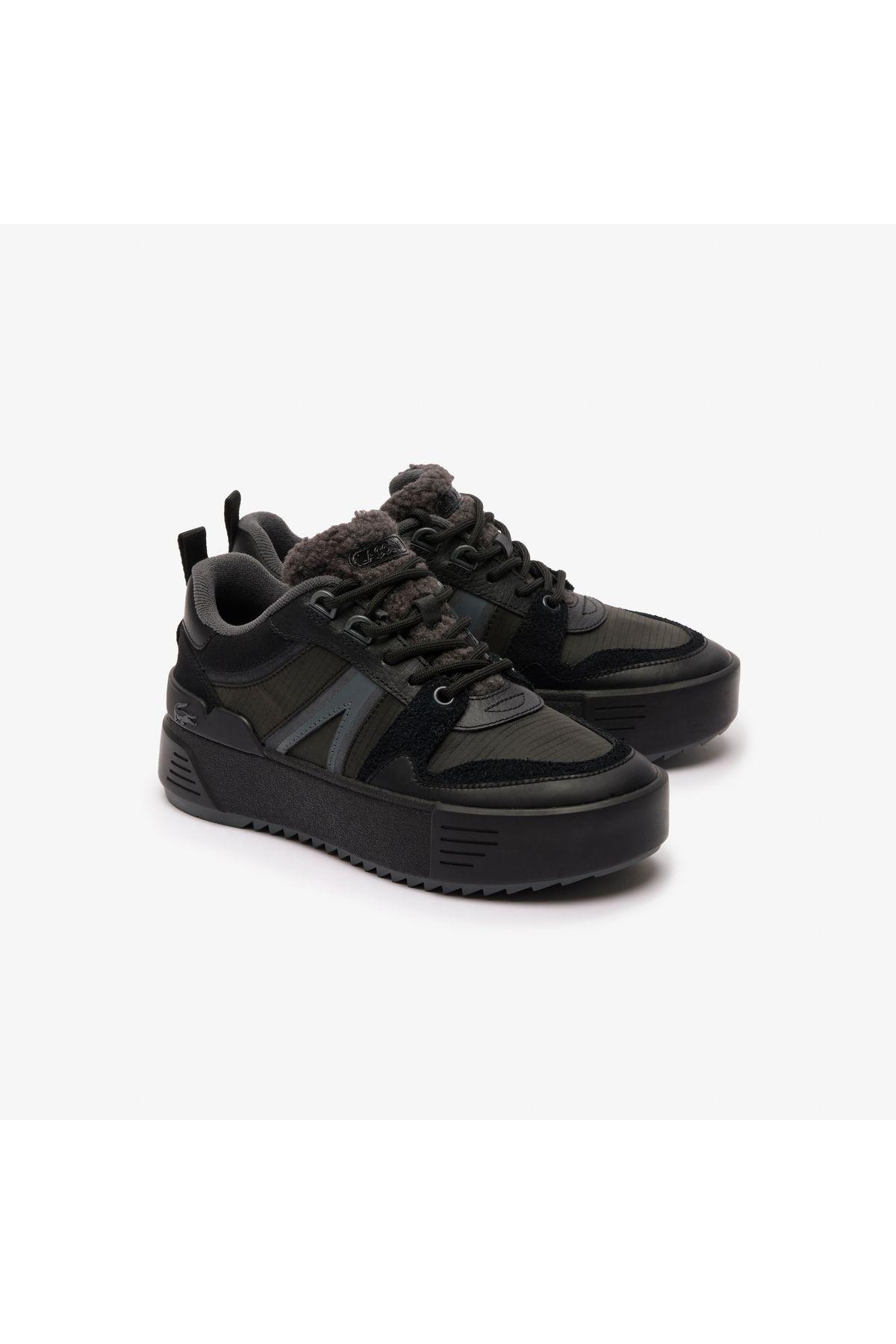 کفش ورزشی مشکی زنانه اسپرت L002 Lacoste