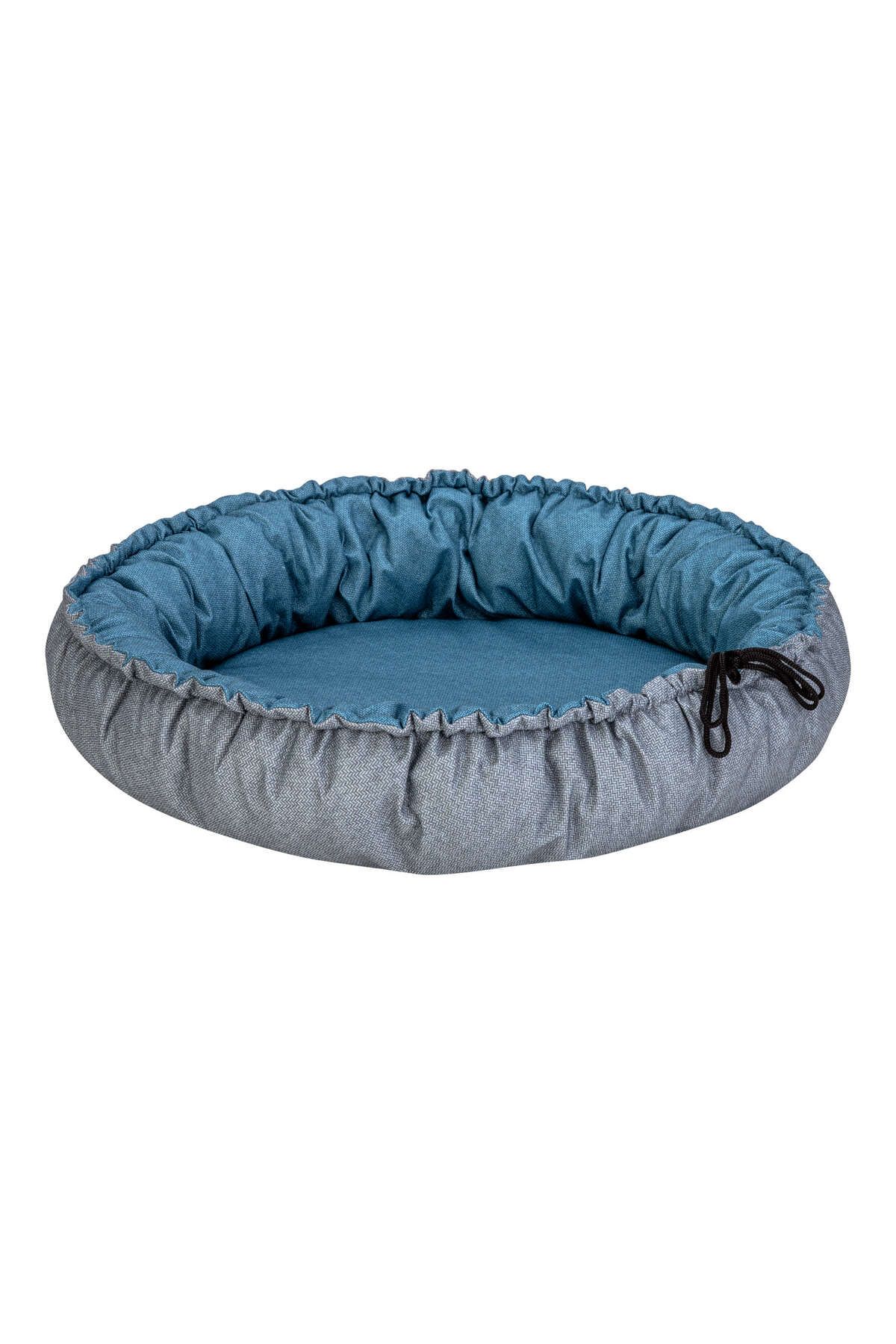 Pet Comfort Sunflower Kedi ve Köpek Yatağı Çift Taraflı Mavi/Gri 85cm DRSTR
