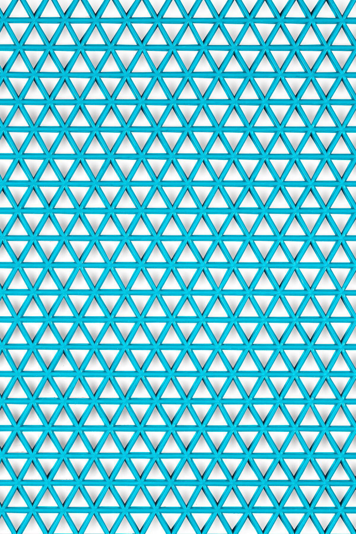TBMPLASTİK-Turquoise Star Mat - Non-Slip, Width: 90cm 3