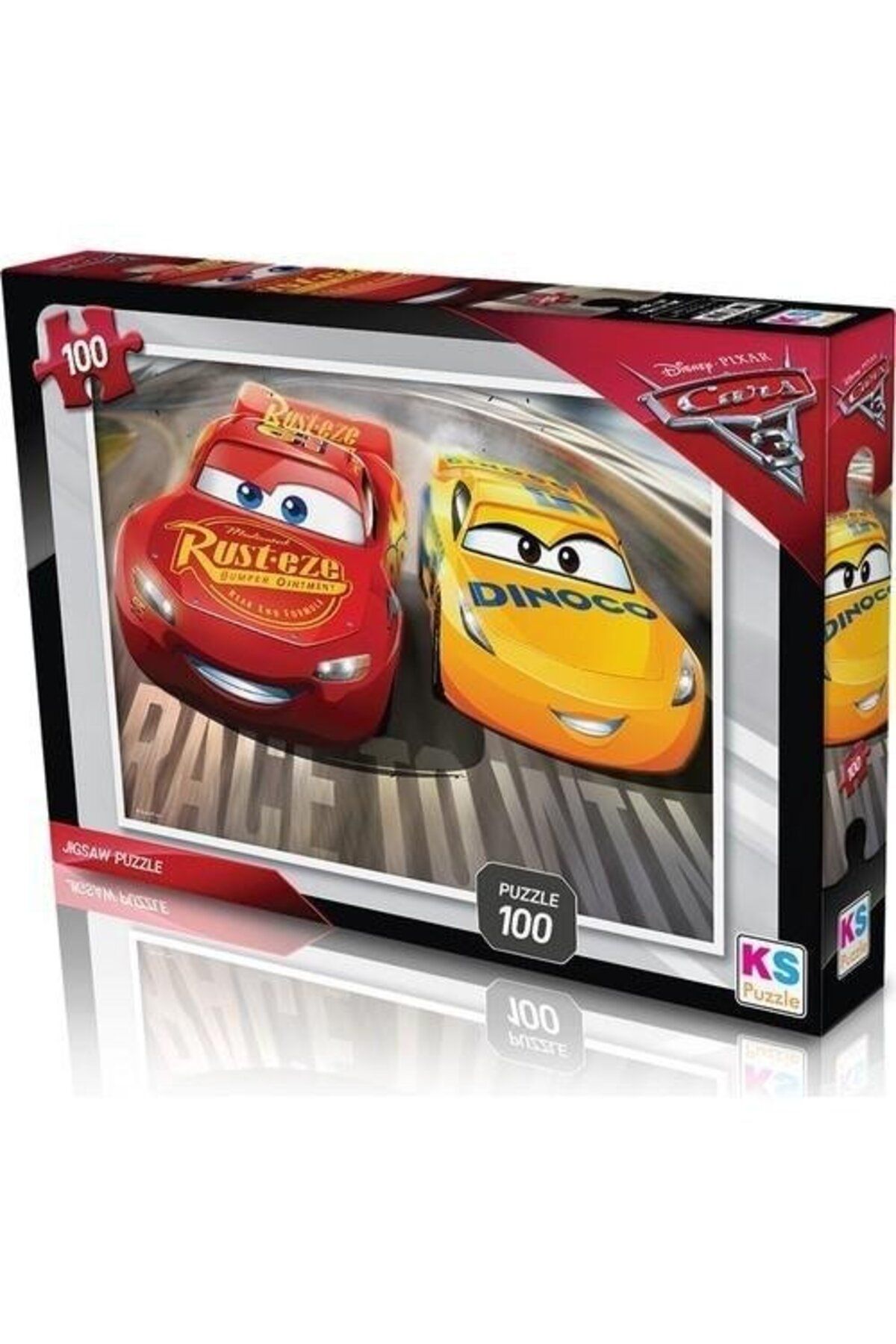 gnsstore KS GAMES CARS PUZZLE 100 PARÇA