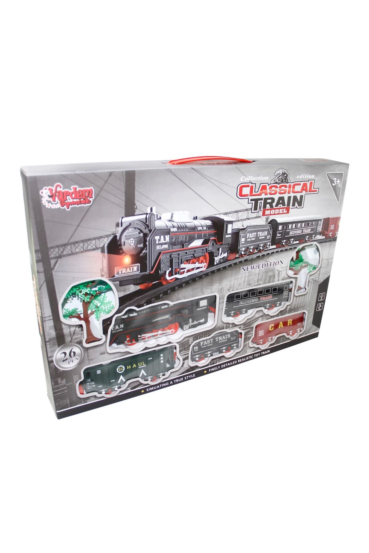 gnsstore KLASİK MODEL TREN 26 PARÇA