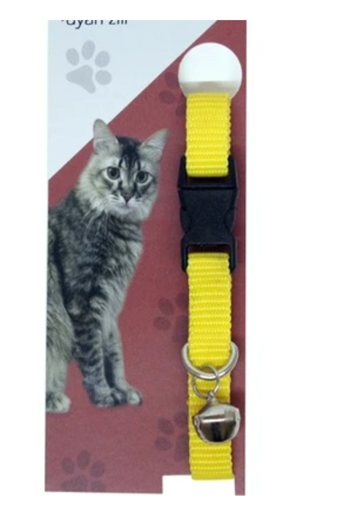 OEM Elastik Ayarlanabilir Çıngıraklı Kedi Tasması