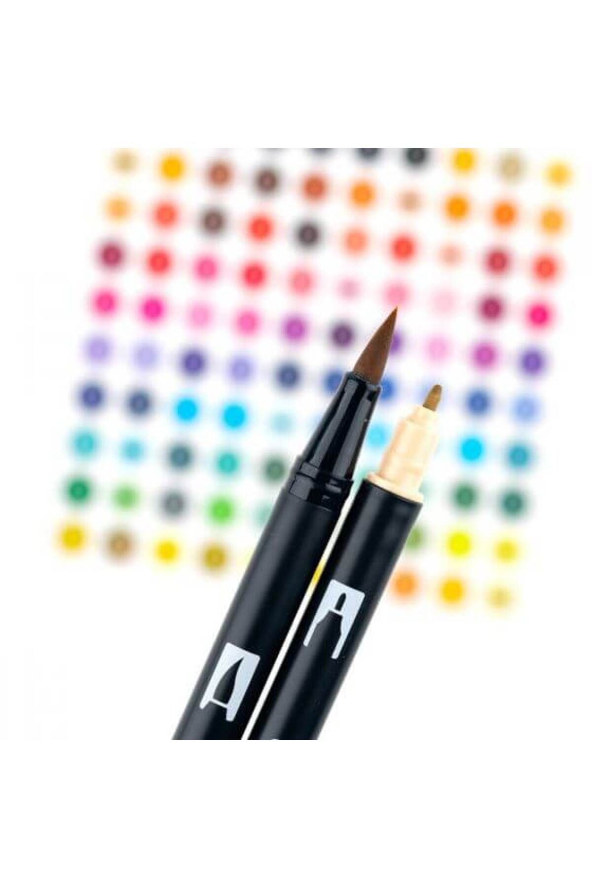 Tombow-Abt Dual Brush Pen Set of 10 - Portrait Graphic Pens 4