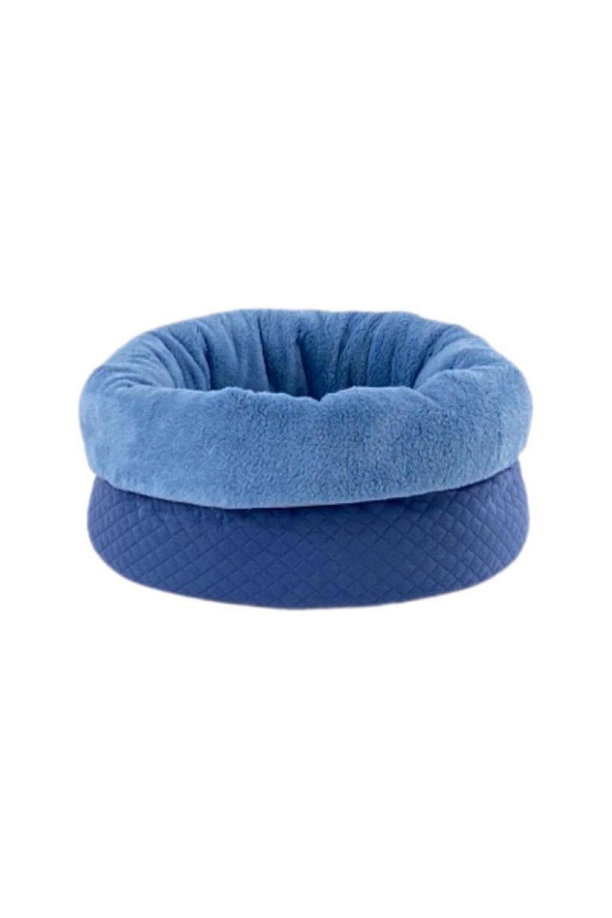 Pet Comfort Oslo Mirinda Kedi ve Köpek Yatağı Mavi 50cm DRSTR