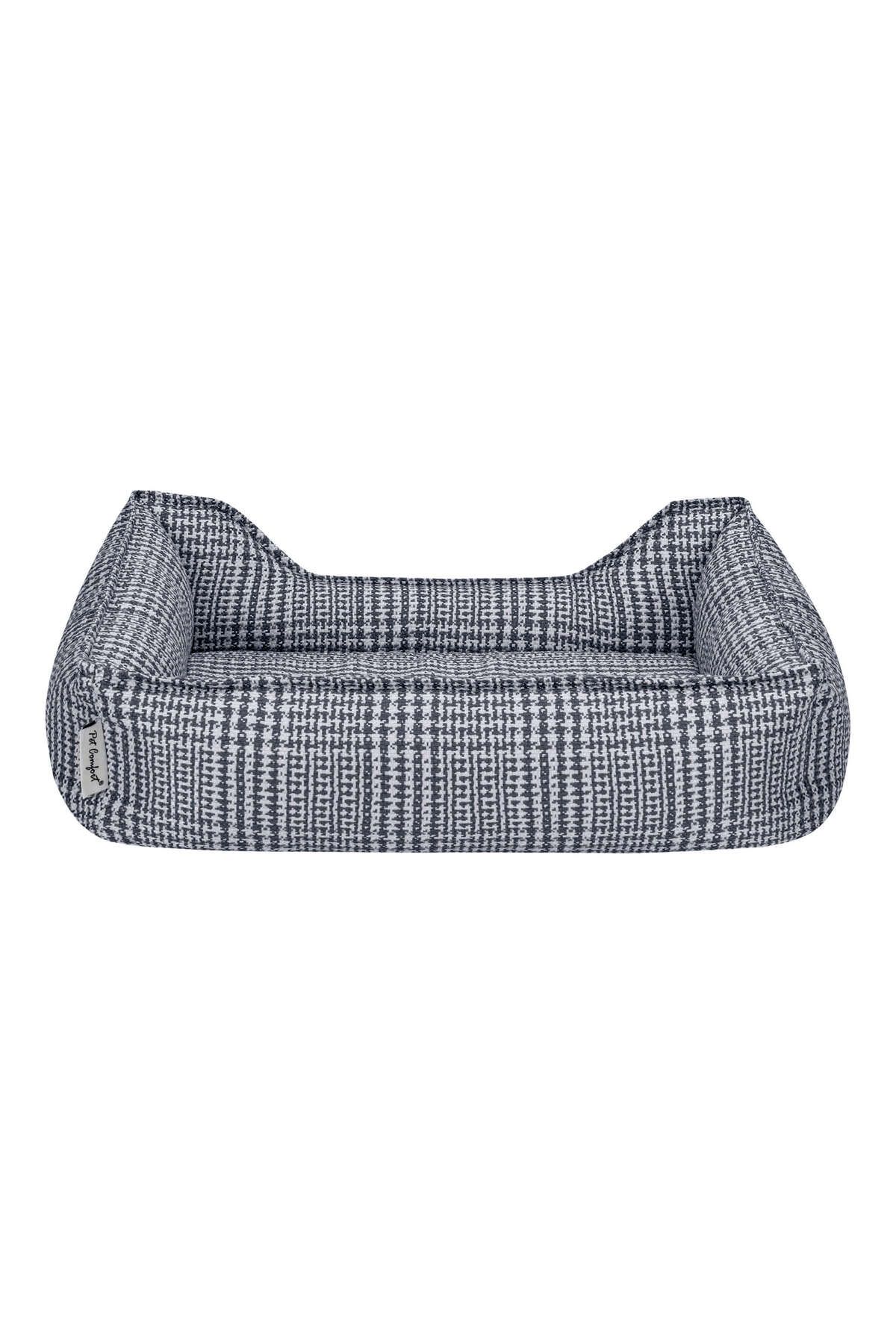 Pet Comfort-Delta Varius Blue Checkered Cat and Dog Bed XS 45X55Cm 639140 3