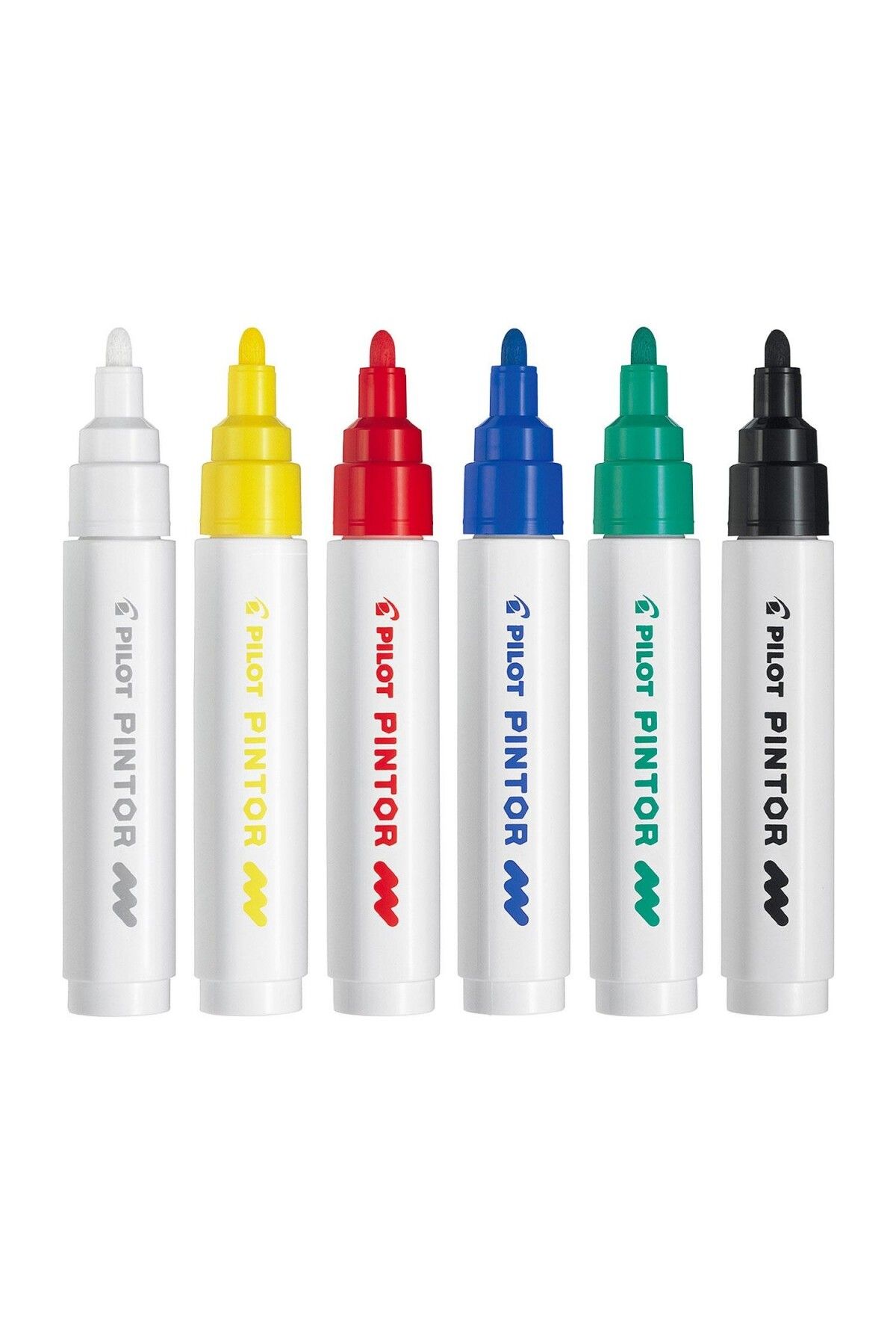 Pintor M 1.4mm Akrilik Kalem Markör Ana Renkler / Sw-pt-m-s6