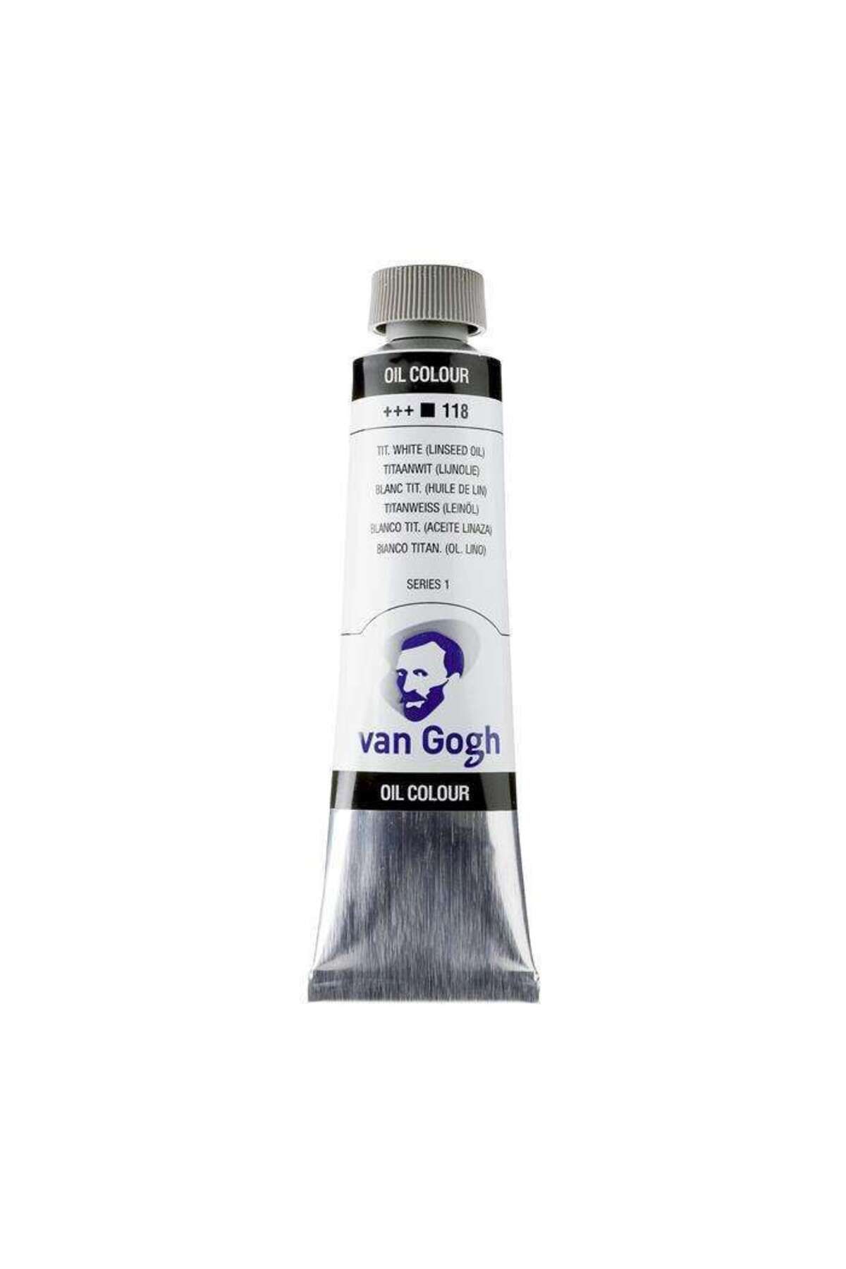 Talens Van Gogh 40ml Yağlı Boya Titanium White (LİNSEED OİL) / 118