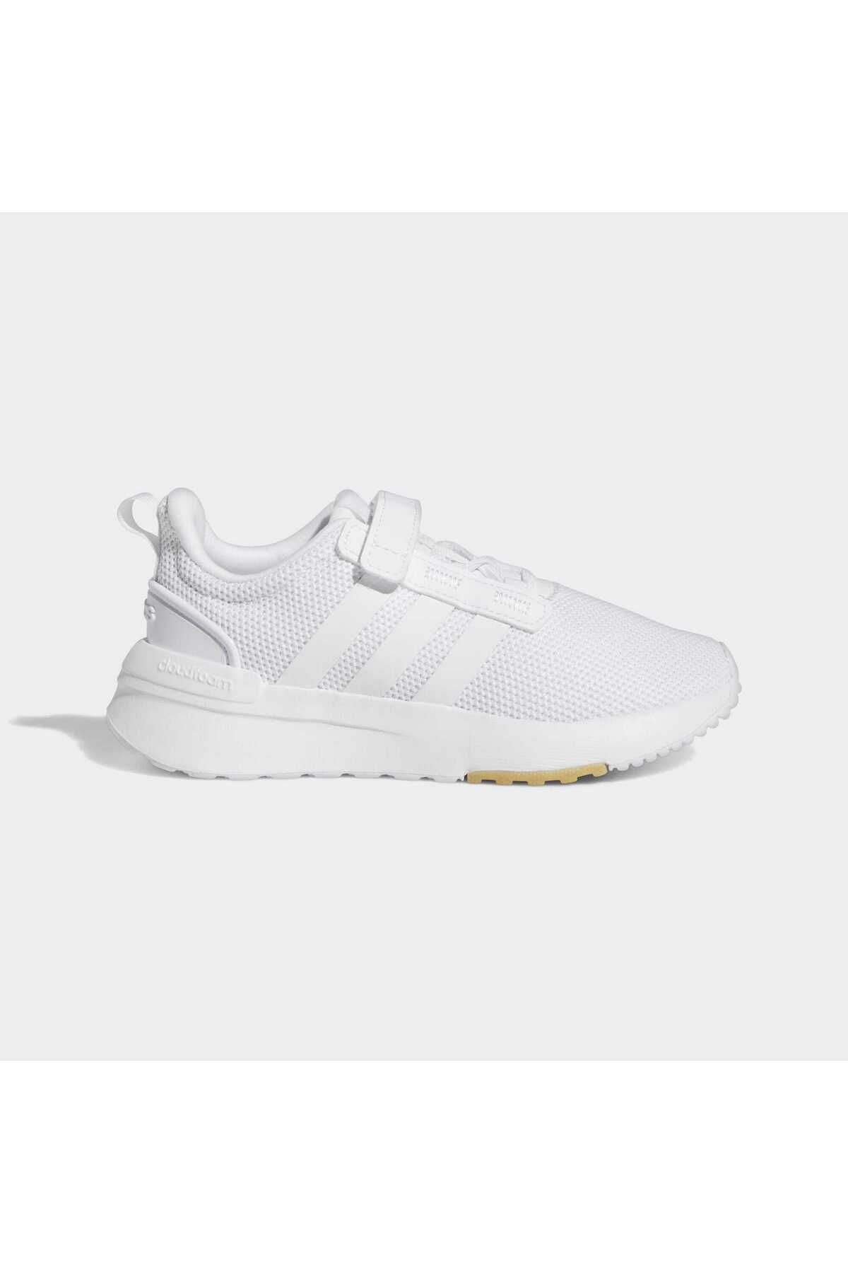 کفش دو و تمرین سفید مردانه زنانه Racer TR21 اورجینال adidas