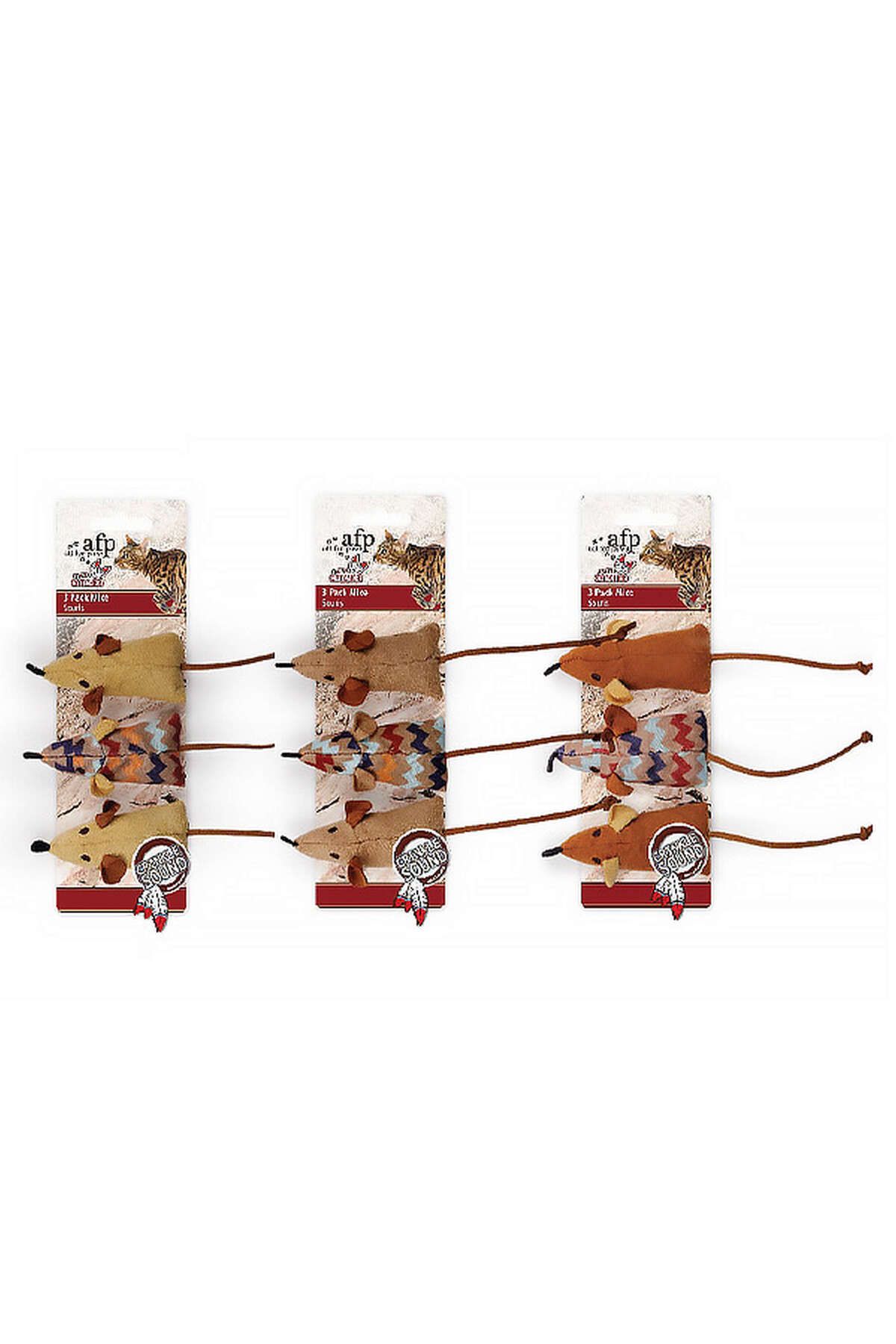 Afp Dream Catcher - Peluş Fare Oyuncak 3 Lü YKTSN