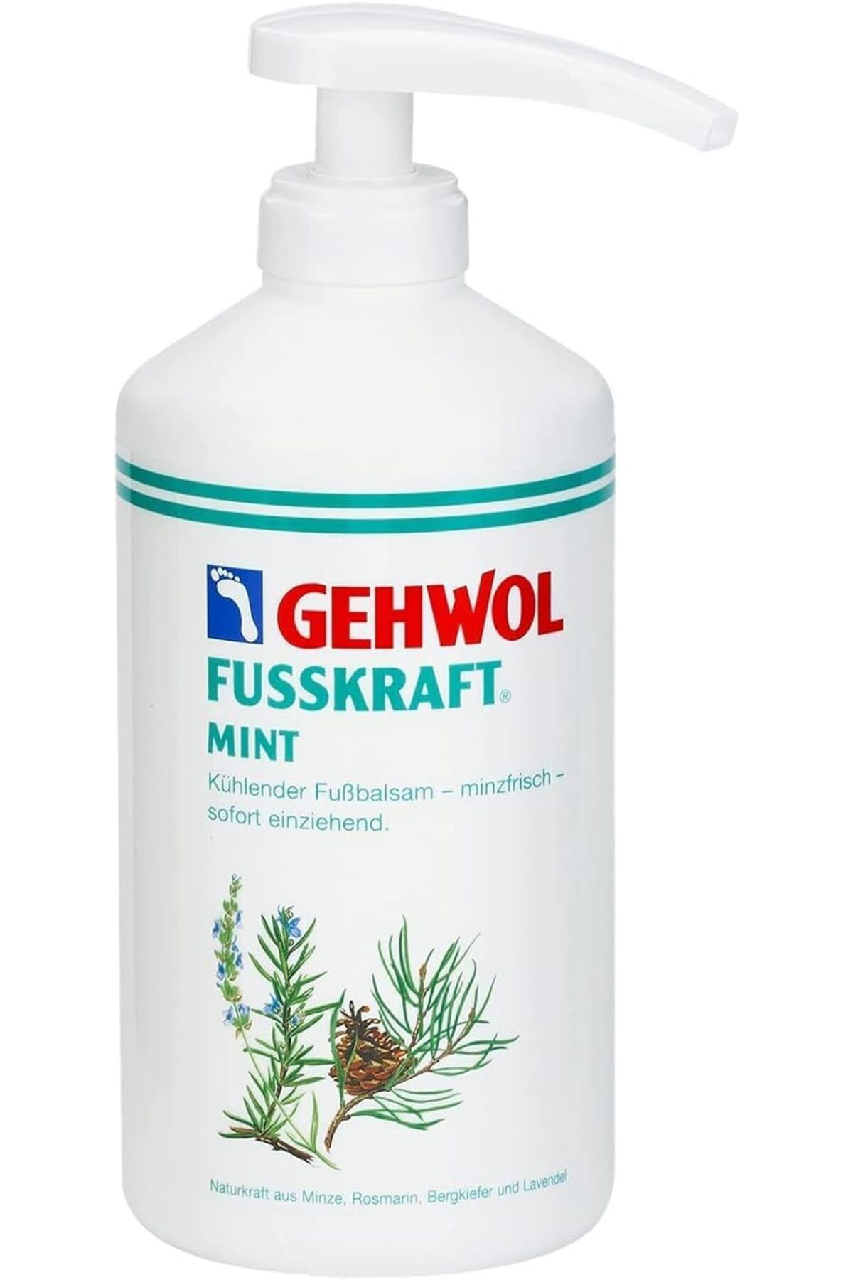 Gehwol Fusskraft Mint - Serinletici Balsam (500 ml)