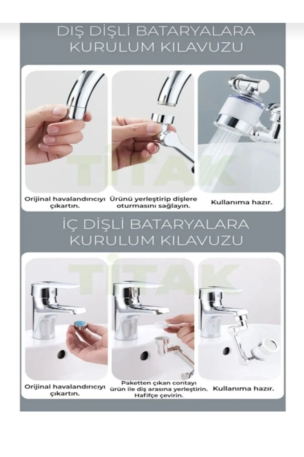 Lonahome-3 Function Robot Arm Spiral Purified Movable Saving Tap Head 4