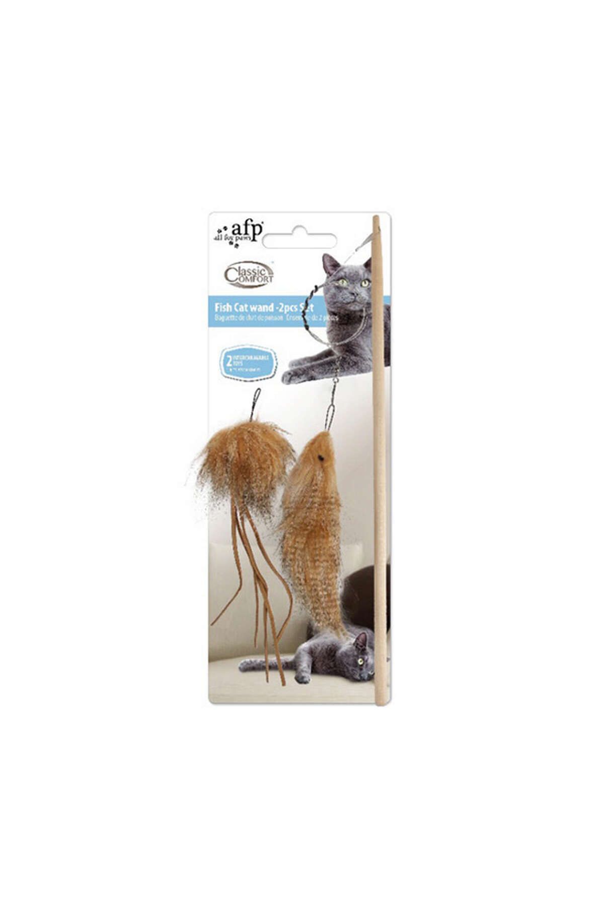 Afp Classic Comfort - Peluş Balıklı Olta 2 Li YKTSN