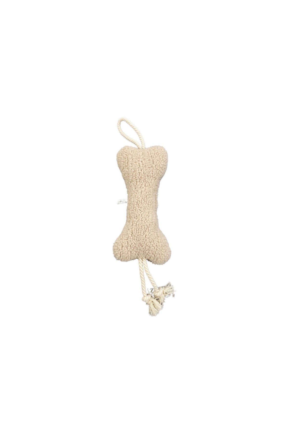 Pet Comfort İpli Peluş Kemik Kahverengi 30cm GLSTD