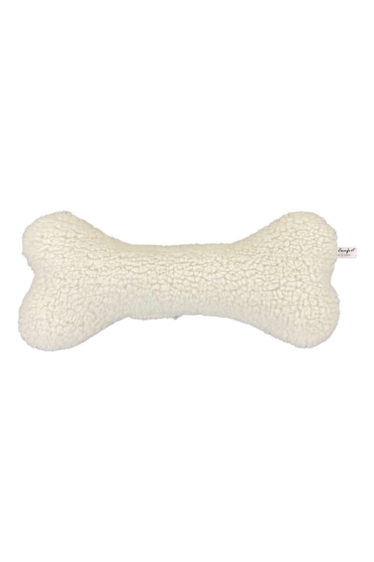 Pet Comfort Peluş Kemik Köpek Oyuncağı Ekru 32cm ZRNET