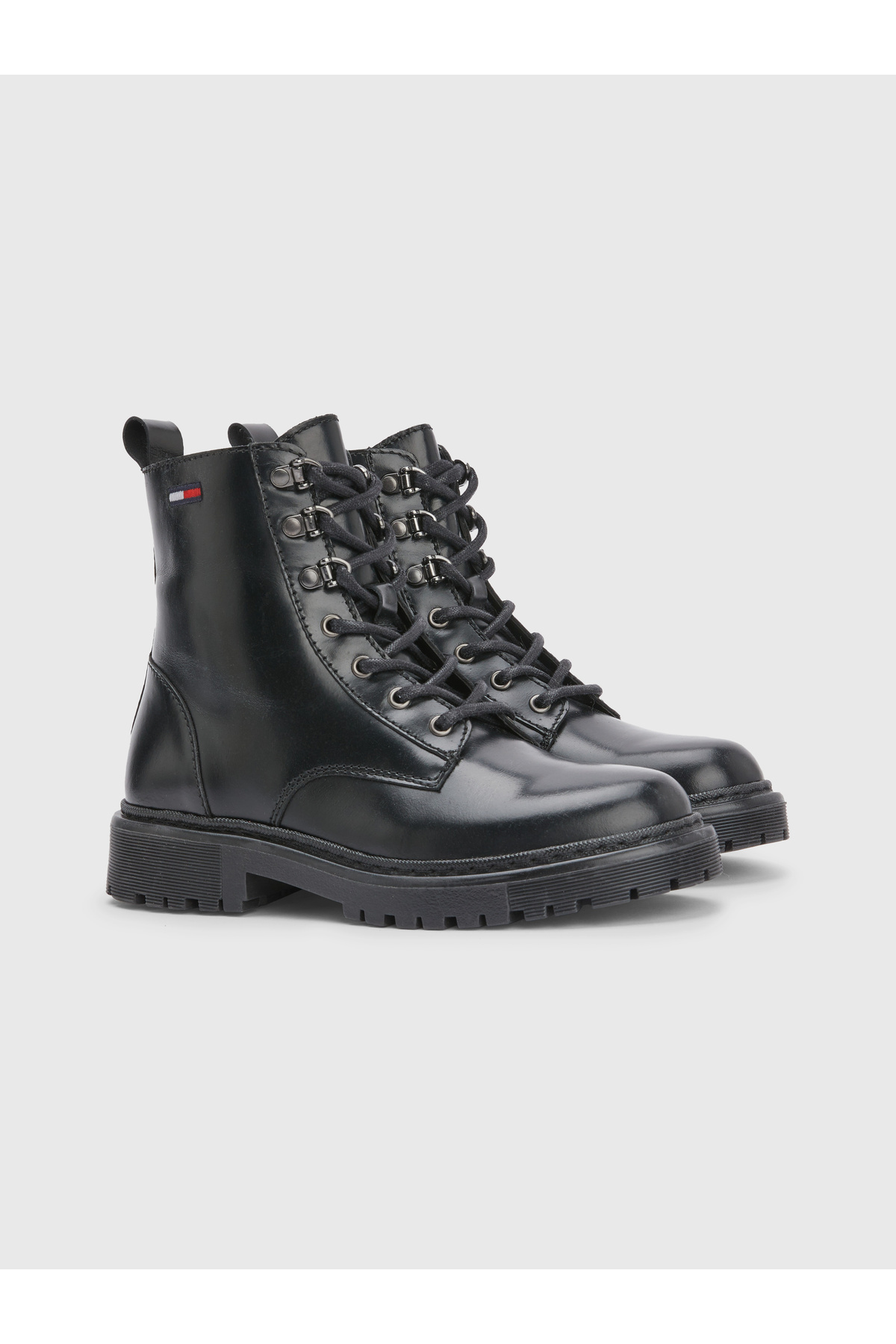 Tommy Hilfiger Deri Siyah Kadın Bot En0en01988bds