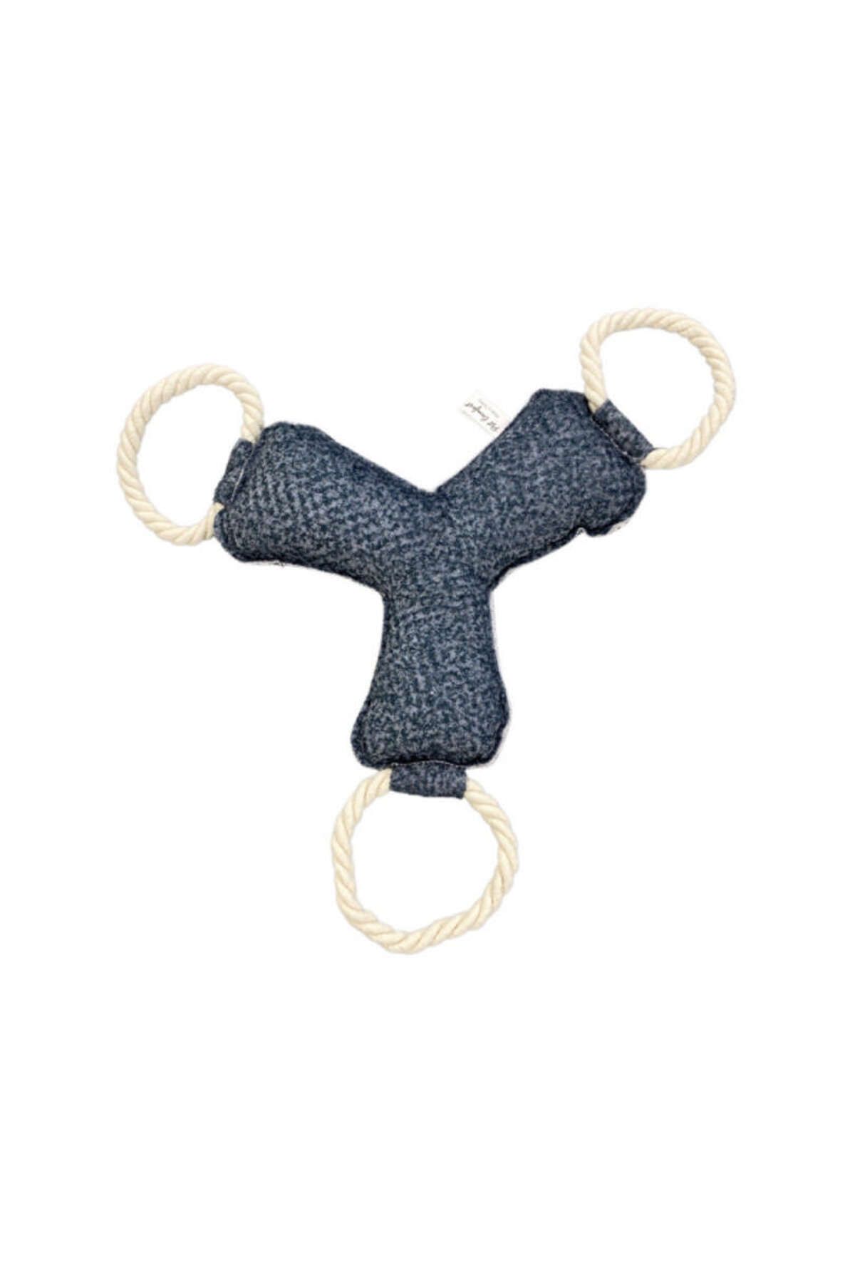 Pet Comfort İpli Bumerang Köpek Oyuncağı Mavi 30cm GLSTD