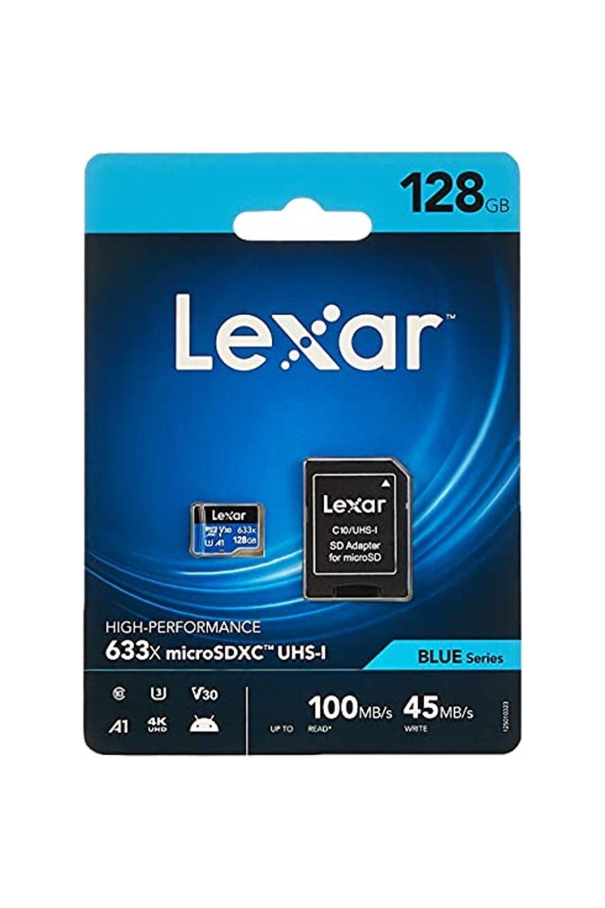 Lexar-128 جيجابايت 633x Microsdxc Uhs-ı U3 - بطاقة ذاكرة عالية الأداء 1