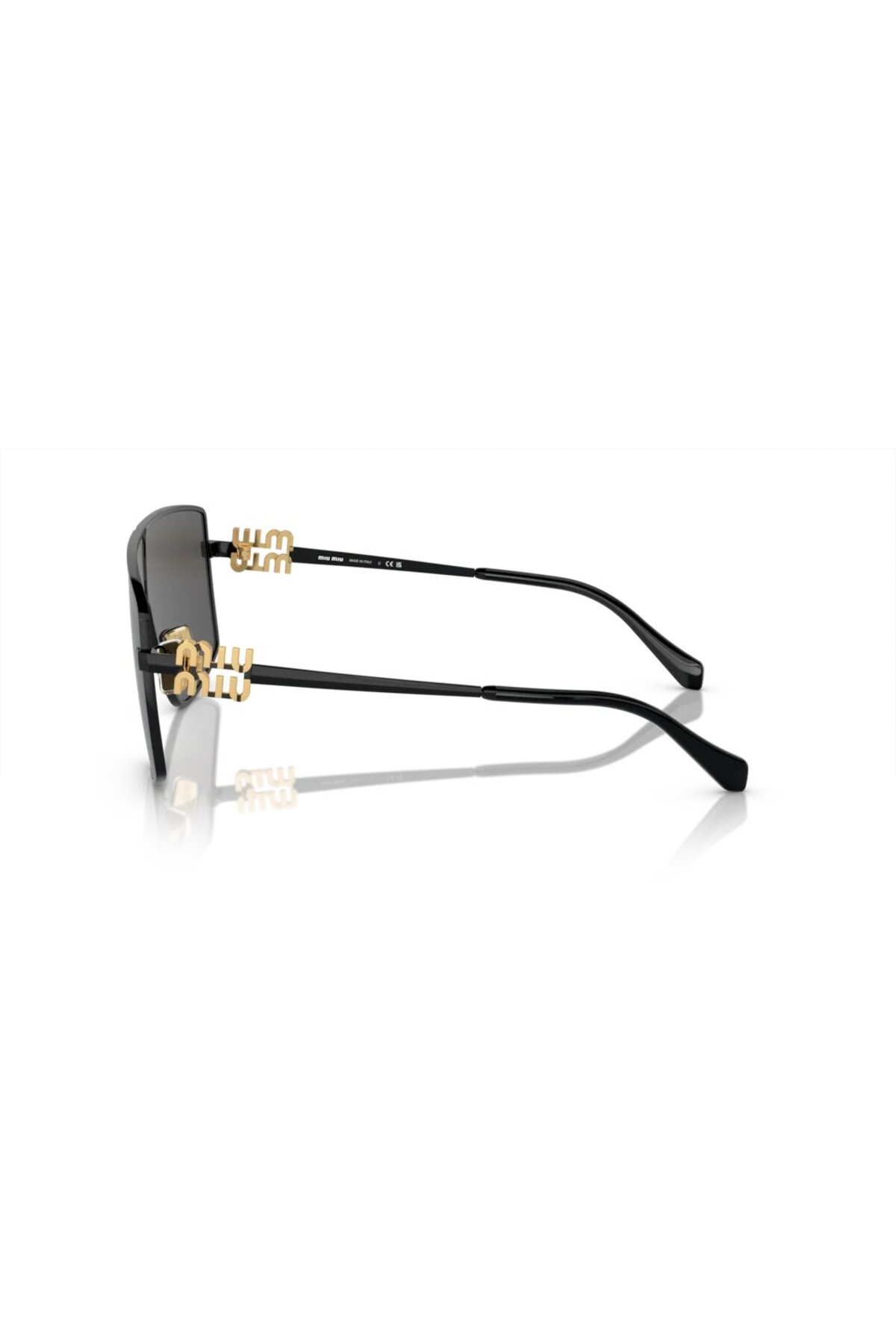 عینک آفتابی زنانه هندسی | میو میو Miu Miu MU-0MU51ZS-1AB5S0-69 - تصویر 2