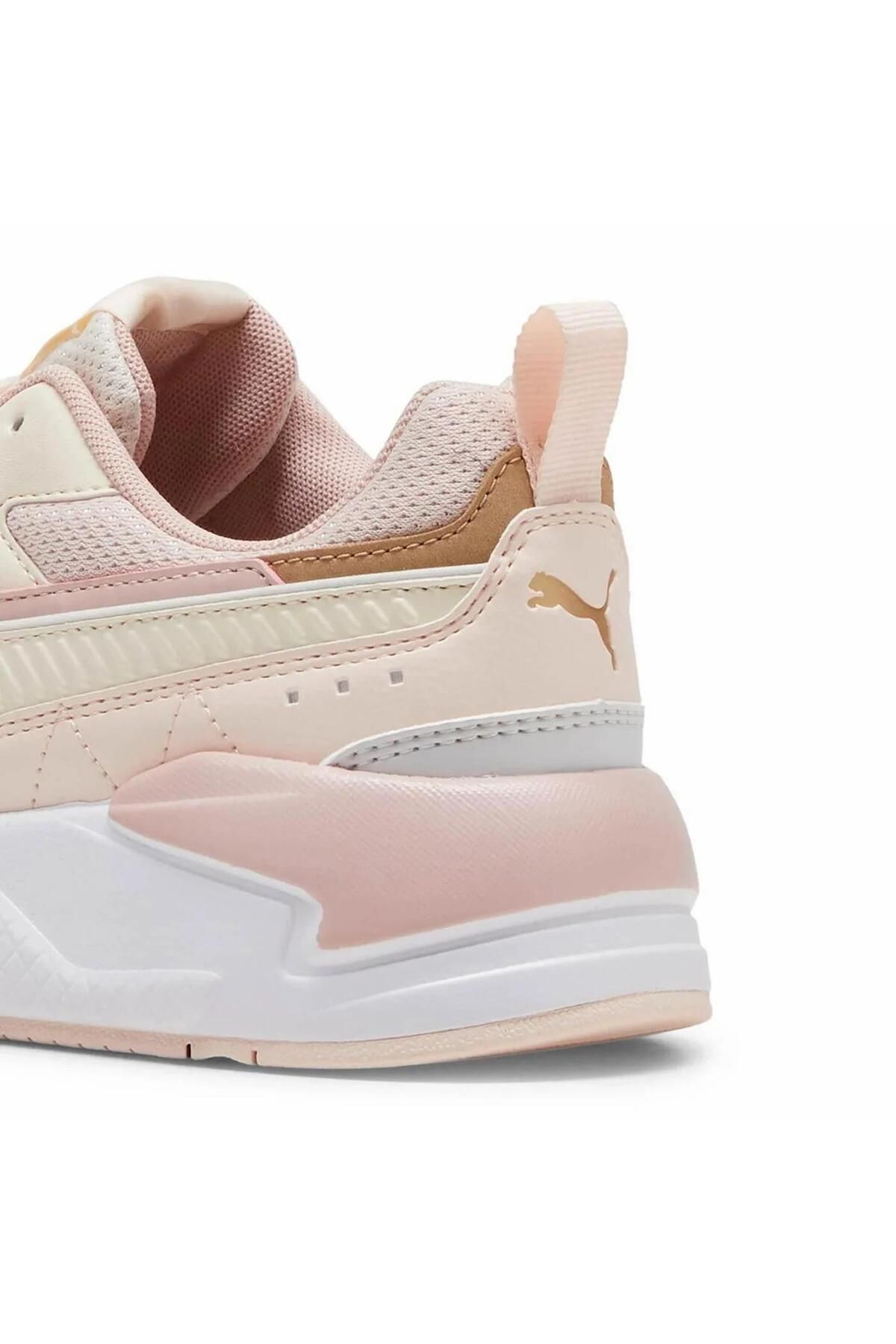 اسنیکر سفید زنانه اشعه ایکس 2 مربع Rosebay Almond Rose Gold Puma