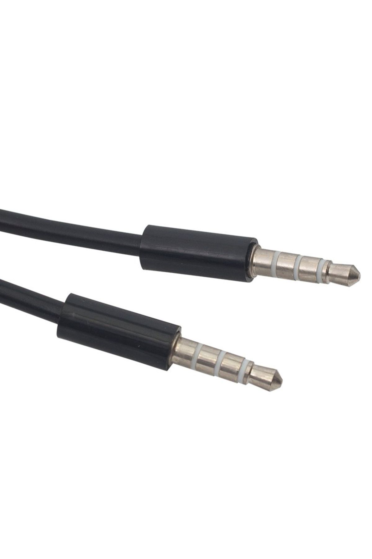 E BULURUM 3.5 MM ERKEK/ERKEK SİYAH 4 BOĞUMLU AUX STEREO 1 METRE KABLO (5067)