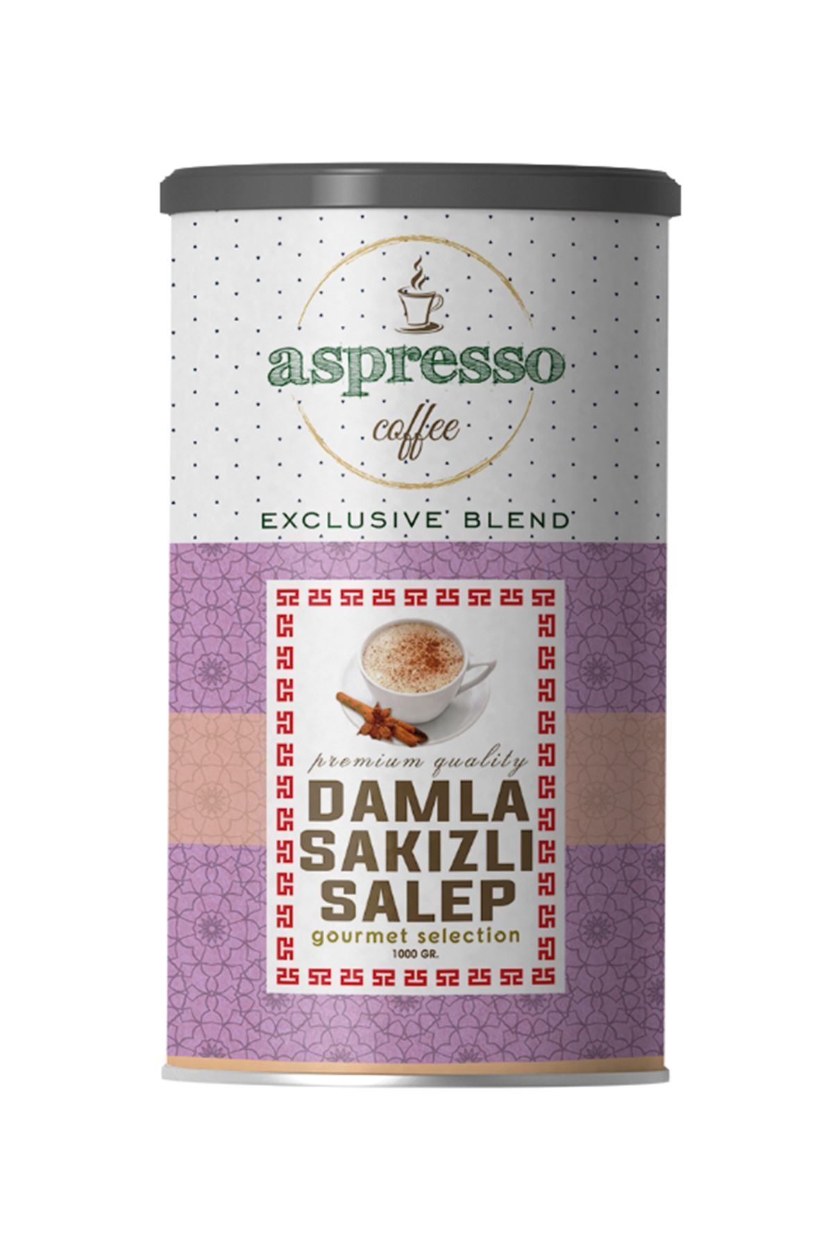 Aspresso Damla Sakızlı Salep 1000 Gr.