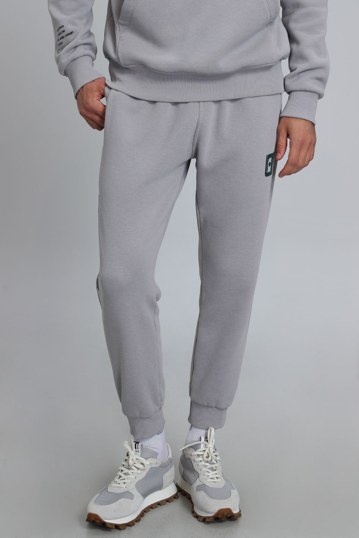 Lufian-Jeremy Men's Sweatpants Light Gray 2