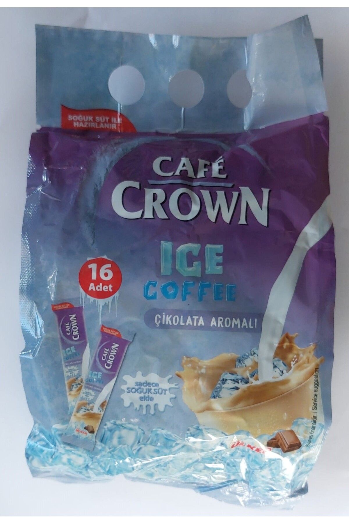 Cafe Crown Ice Coffee Çikolata Aromalı 16 Adet