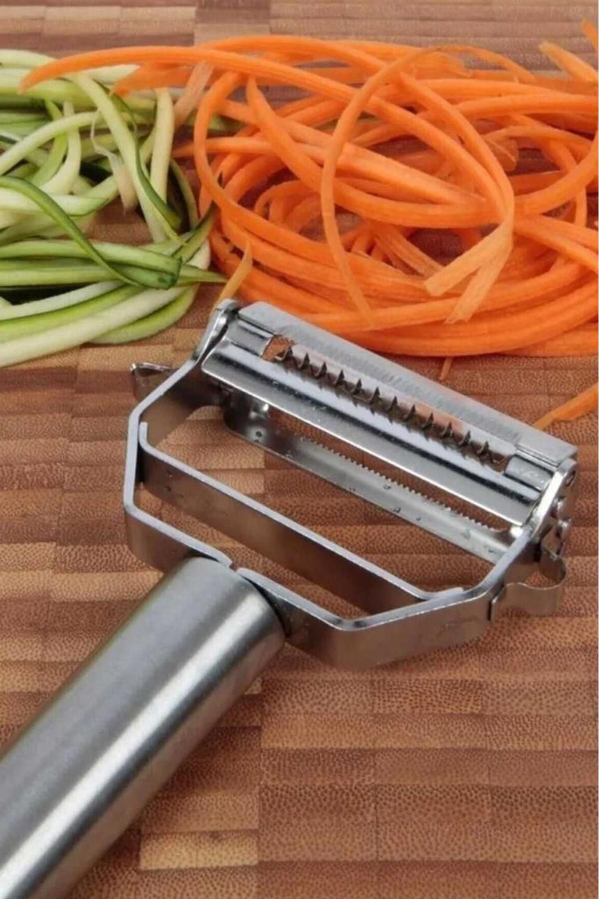 Tiesa Home-Stainless Steel Turbo Titan Julienne Fruit Vegetable Peeler Peeler Peeling Apparatus 5