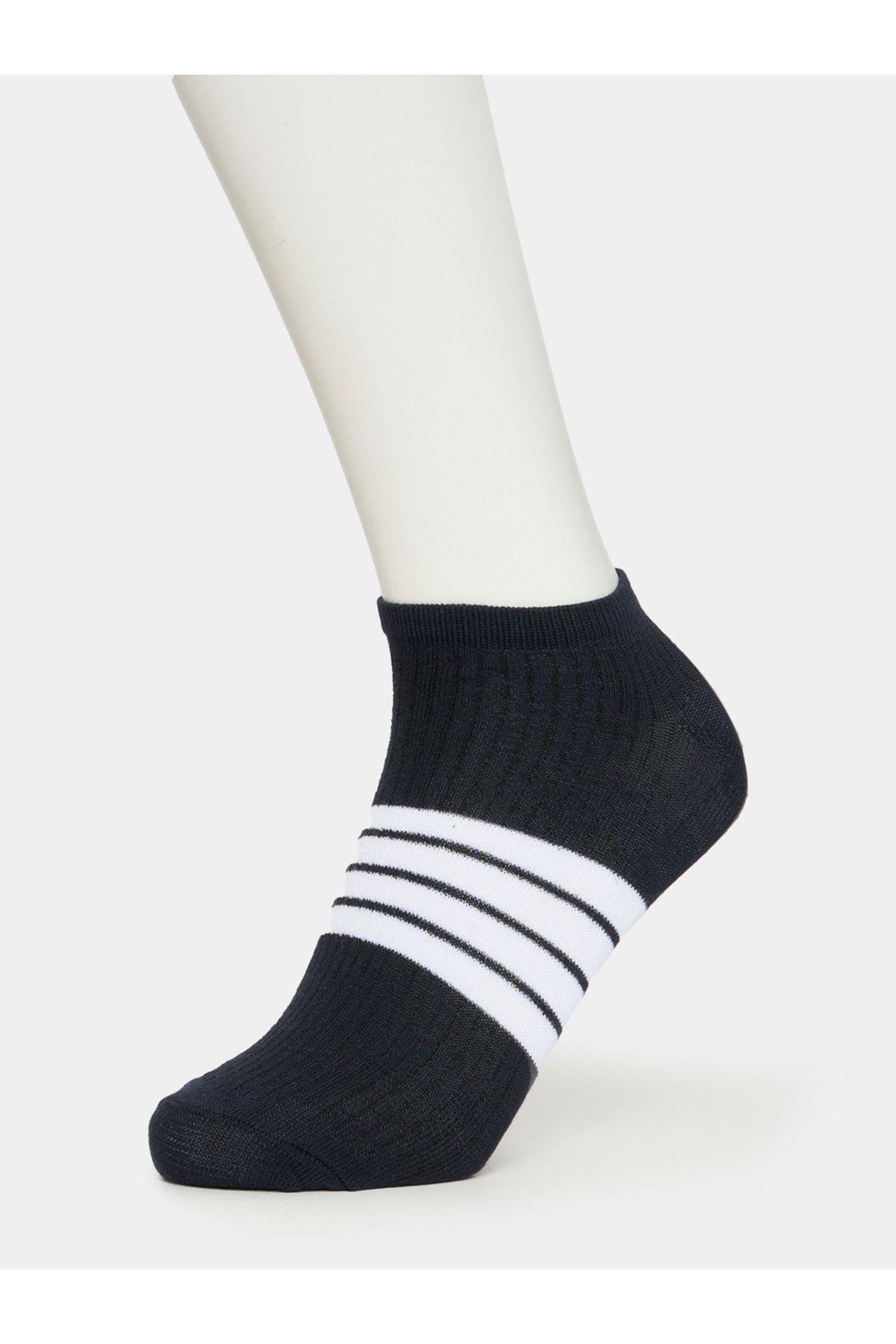 Styli-Pack of 5 - Striped Detail Ankle Socks 2