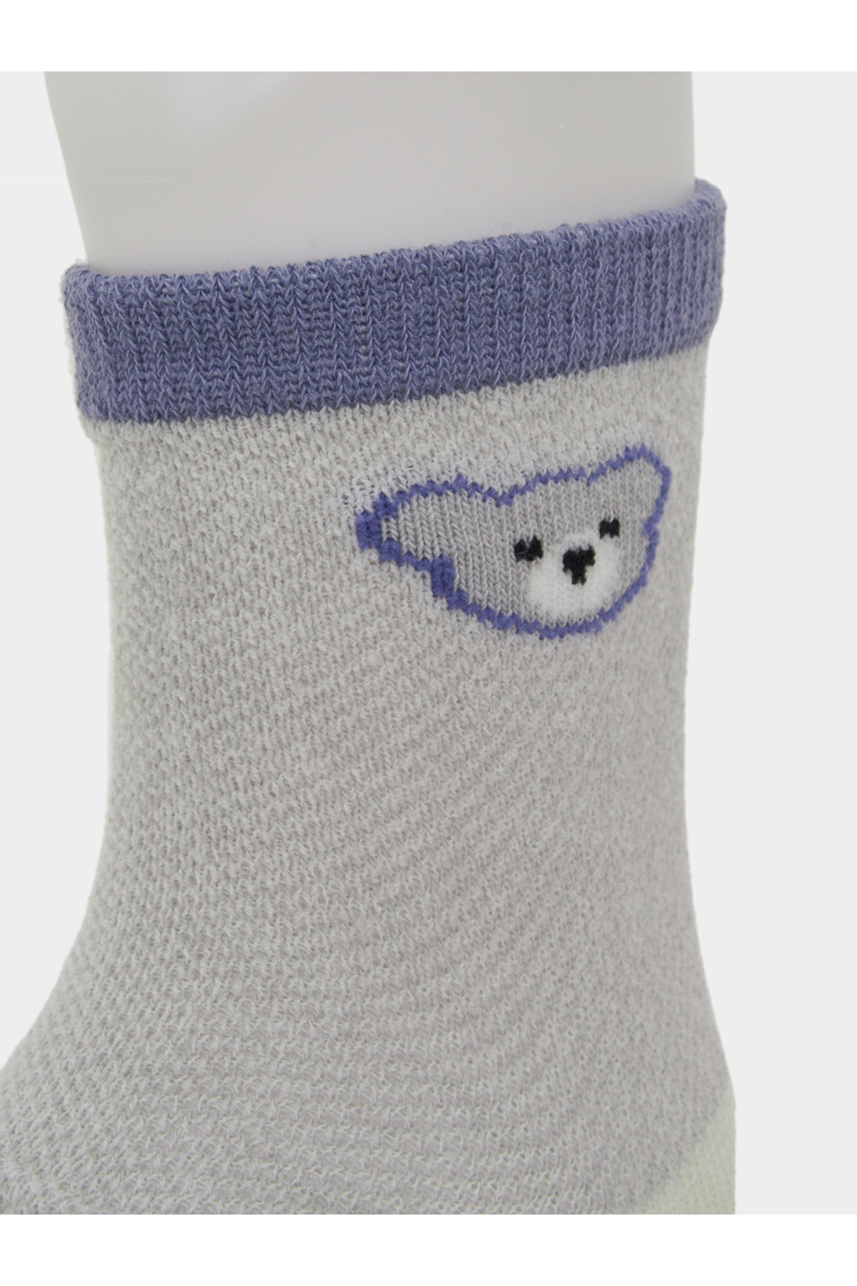 Styli-Pack of 5 - Cartoon Printed Cotton Mid Tube Socks 7