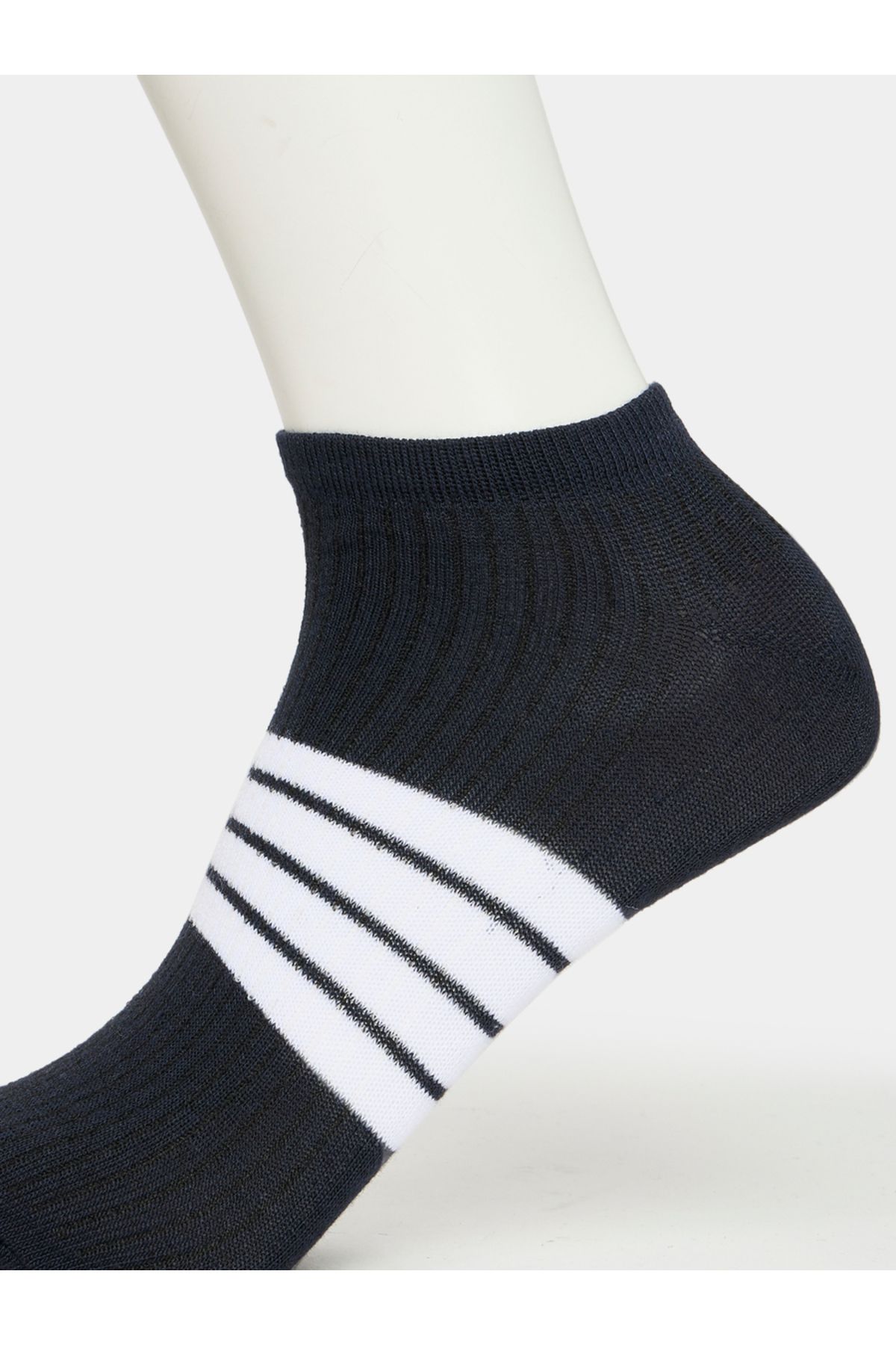 Styli-Pack of 5 - Striped Detail Ankle Socks 3