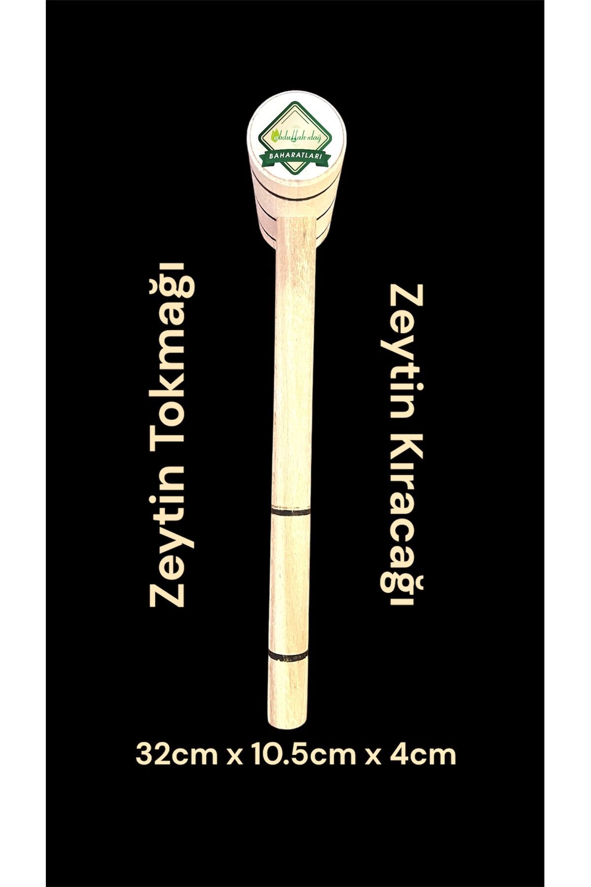 ABDULLAH DAĞ-Hatay Local Wooden Olive Crushing Hammer Walnut Hazelnut Cracker Meat Button Hammer 2