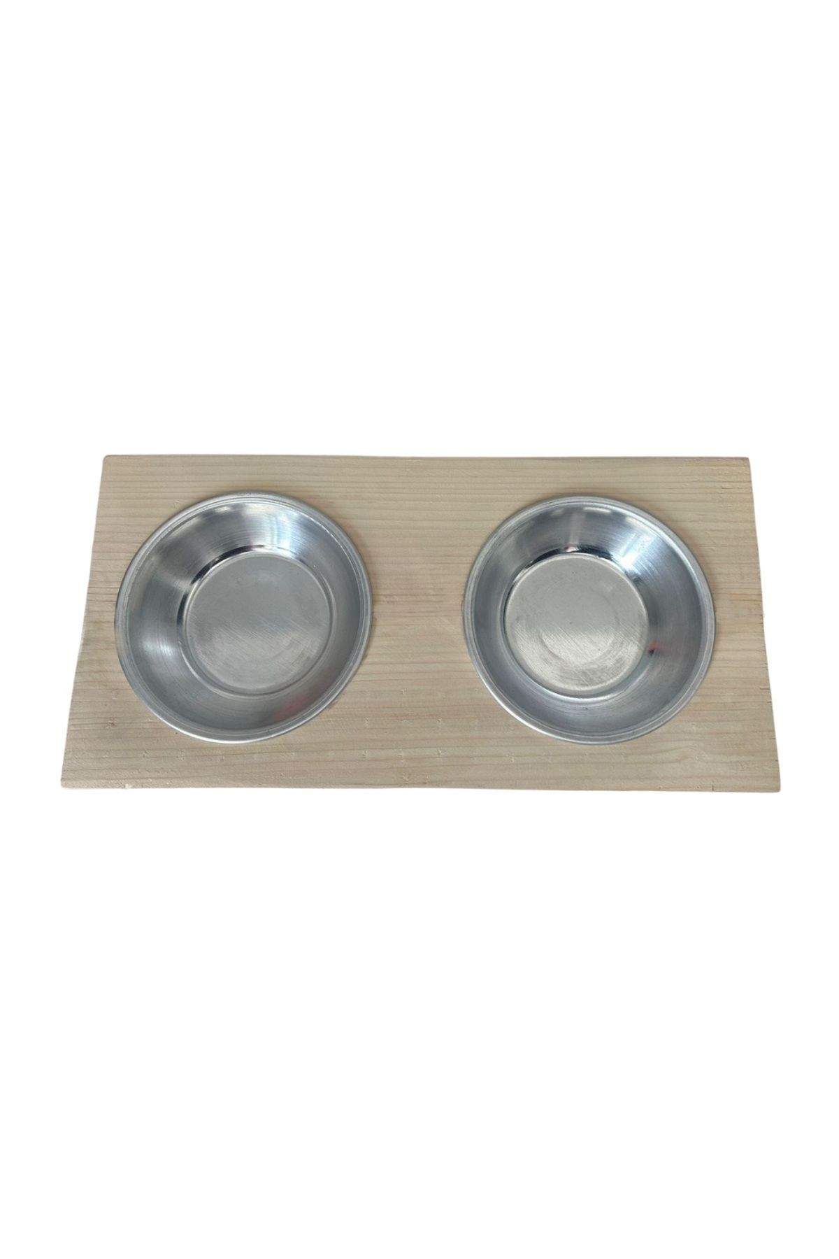 Sonrisa Pets-Cat Scratching and Hammock Bed - Set of 2 Wooden Food Water Bowl 3