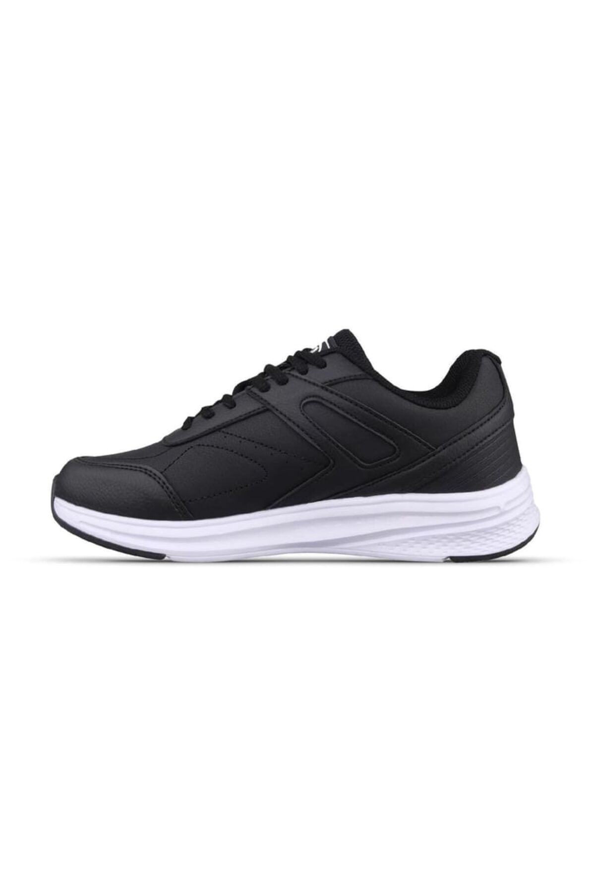 M.P.-Mp 242-1256 Pantofi sport cu șireturi unisex alb-negru 2