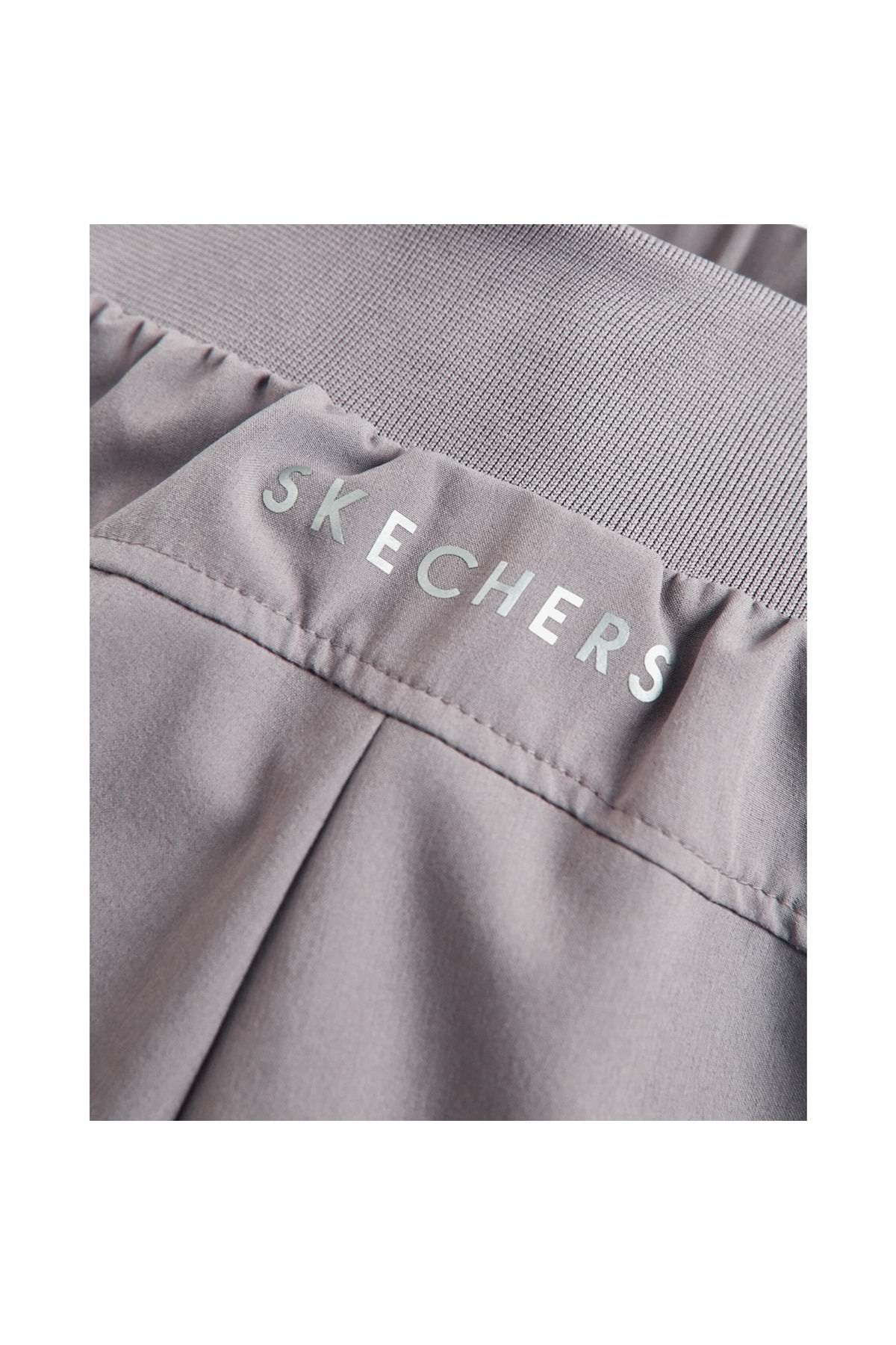 SKECHERS-بنطال رياضي كاجوال للسيدات باللون الوردي - W Micro Coll Daily Jogger Pant S211078-506 6