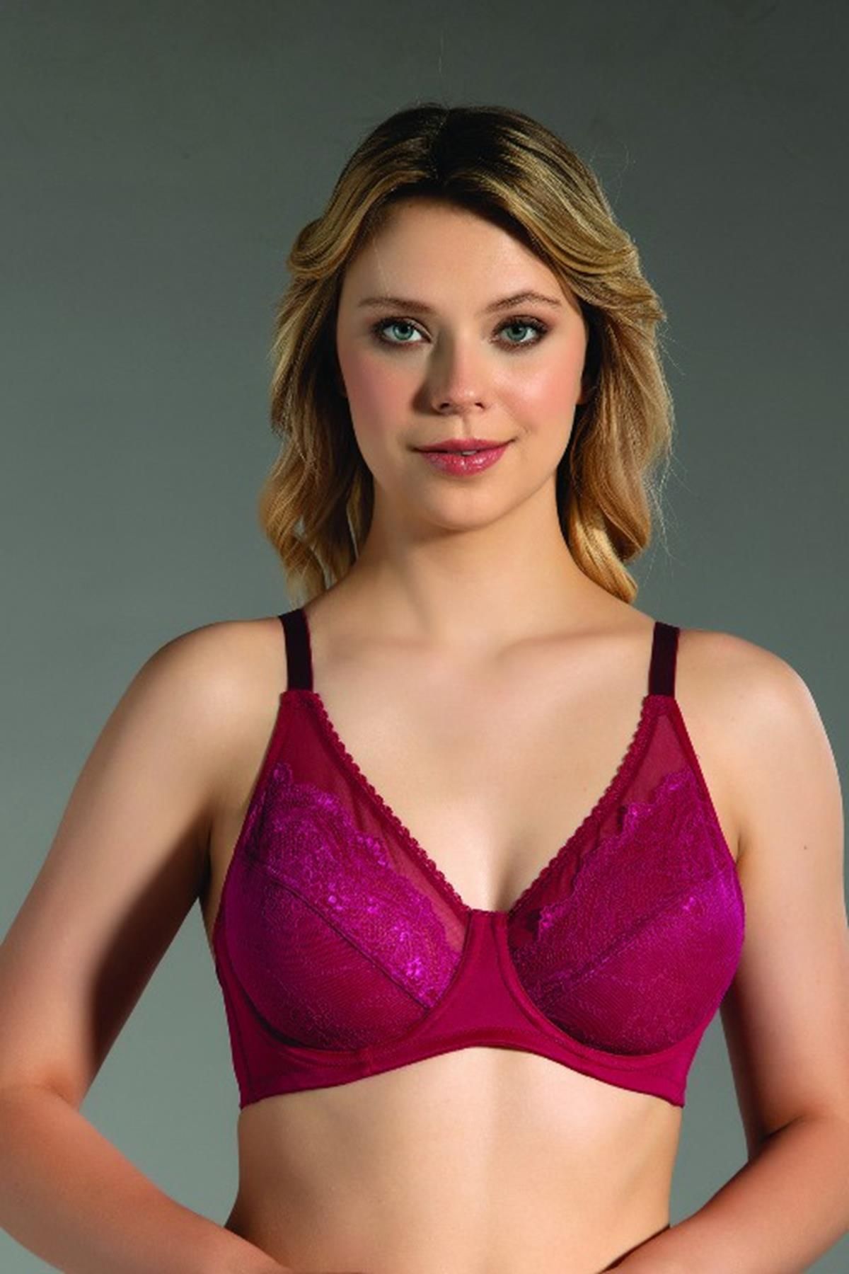 C&City-Σουτιέν Lace Minimizer C12301 Plum 1