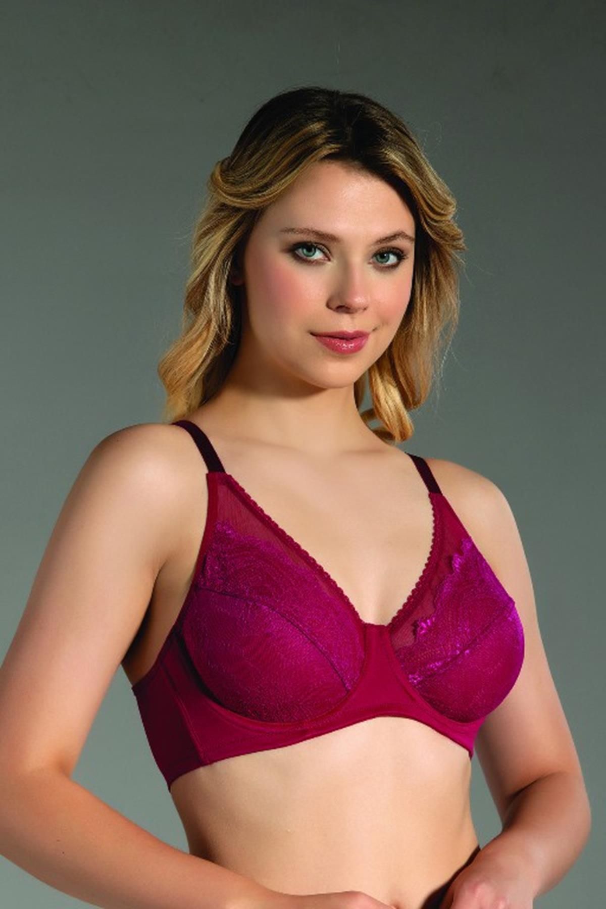 C&City-Σουτιέν Lace Minimizer C12301 Plum 2