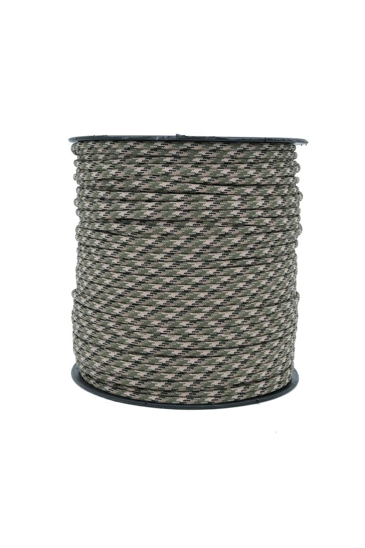 PARACORD İp 4 Mm Haki Kamuflaj No:116 10 Metre