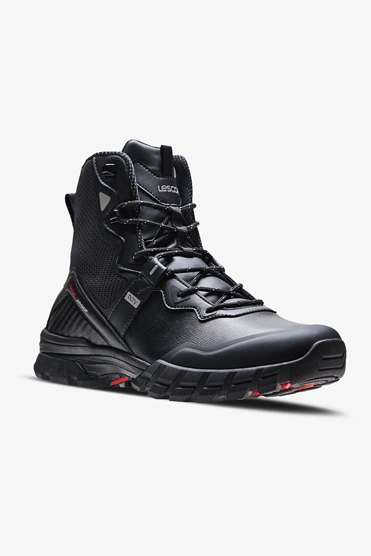 Lescon-Nimbus Max Waterproof Treeking 23kae00nımbm633 Μαύρες ανδρικές μπότες 3